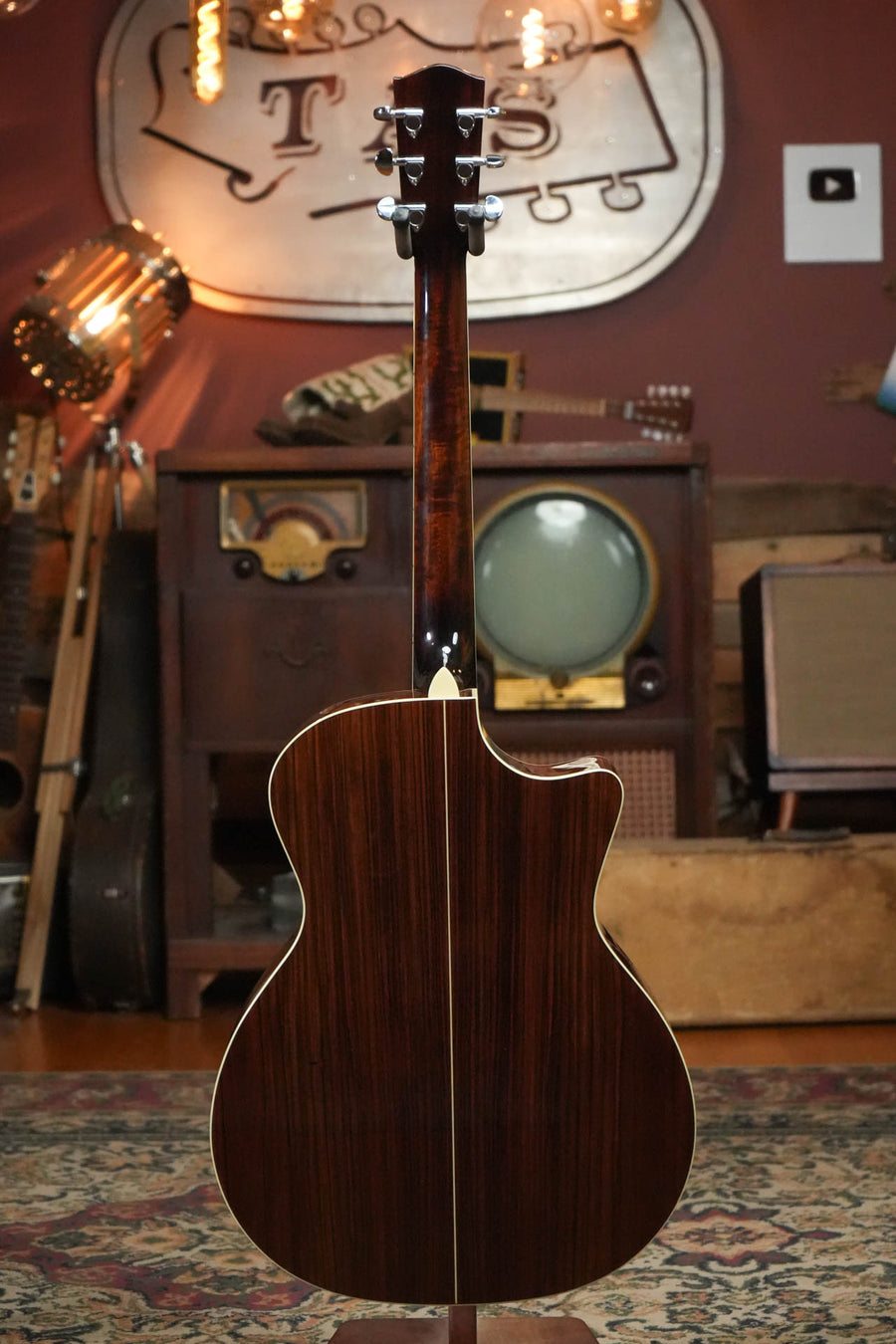 Eastman AC422LCE Left-Handed Sitka/Rosewood Grand Auditorium Guitar w/LR Baggs Pickup #7268