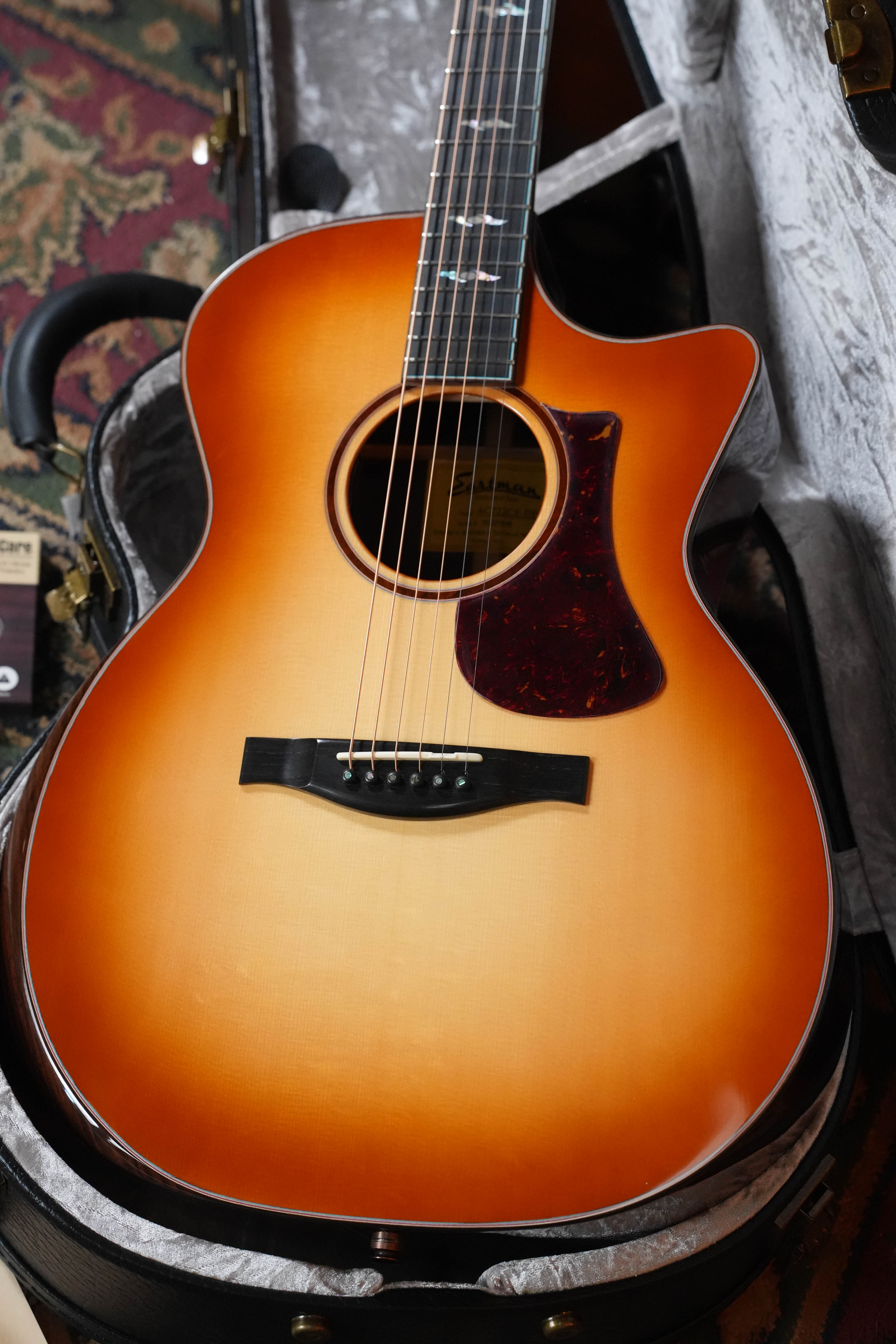 Eastman AC722CE-DF European Spruce/Rosewood Dakota Fade Finish Grand Auditorium w/LR Baggs Pickup #3648