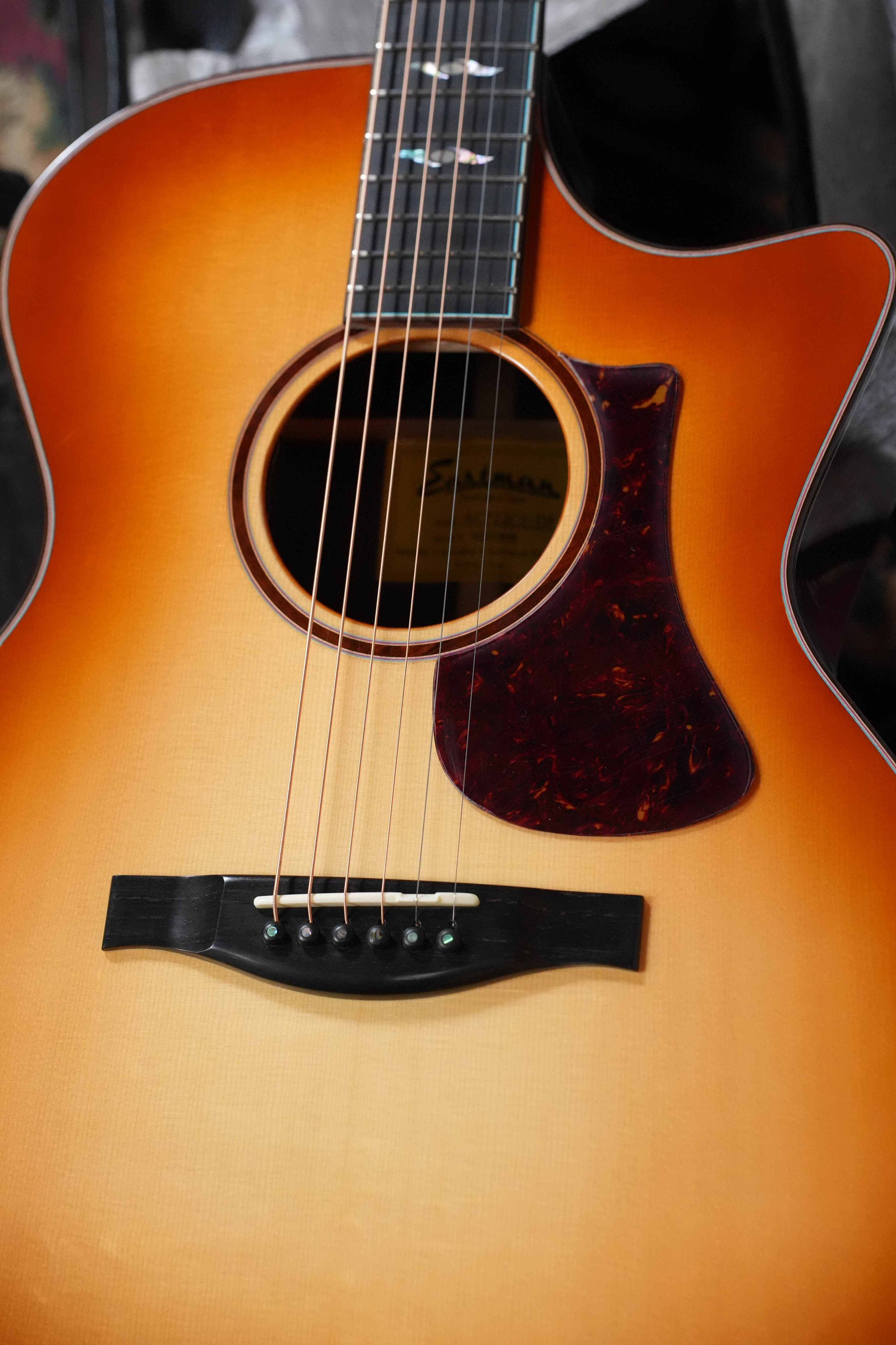 Eastman AC722CE-DF European Spruce/Rosewood Dakota Fade Finish Grand Auditorium w/LR Baggs Pickup #3648