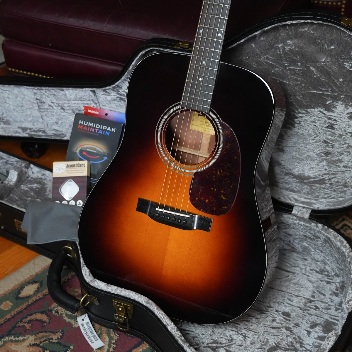 Eastman E10D-TC-SB Sunburst Dreadnought Acoustic Guitar #2794