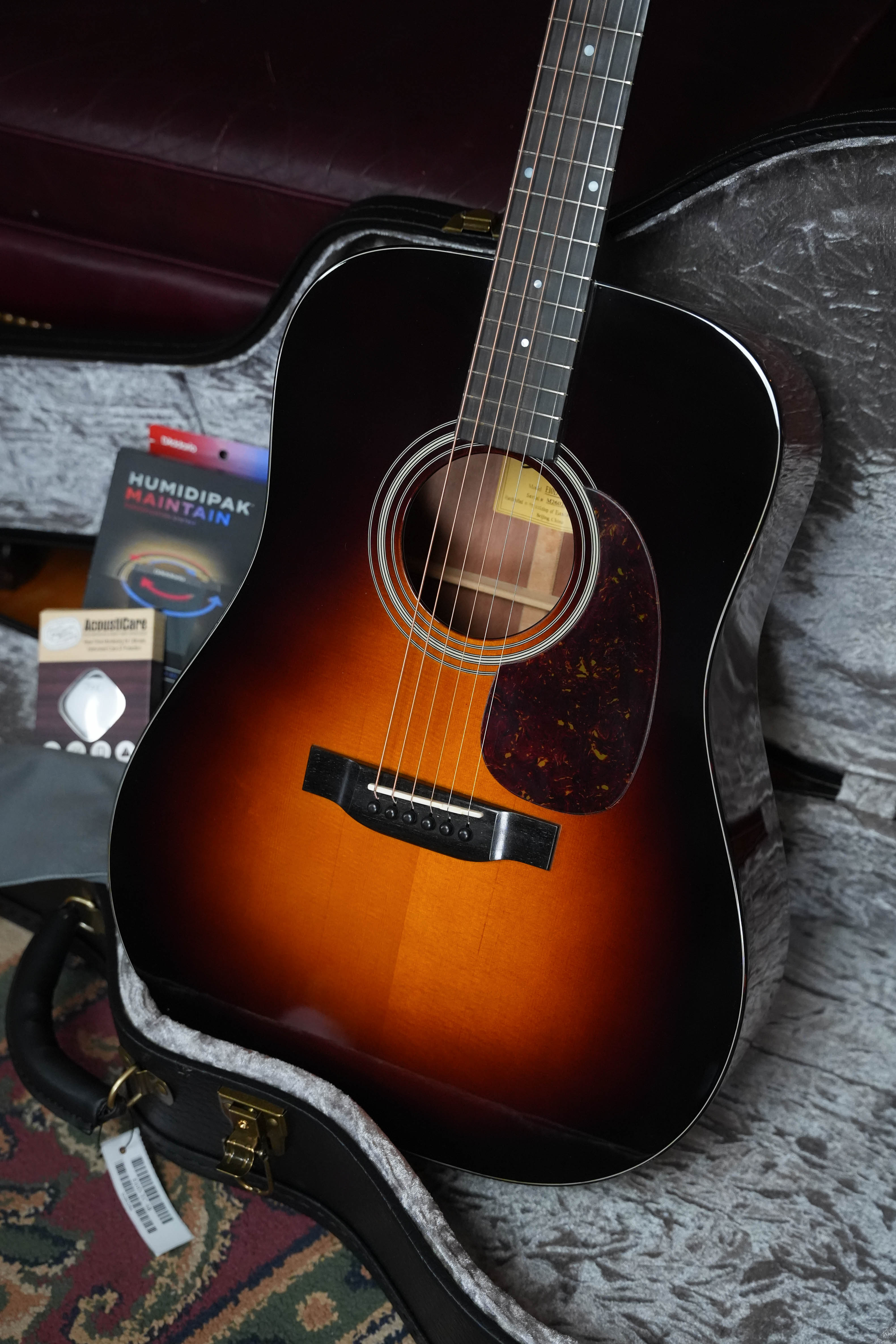 Eastman E10D-TC-SB Sunburst Dreadnought Acoustic Guitar #2794