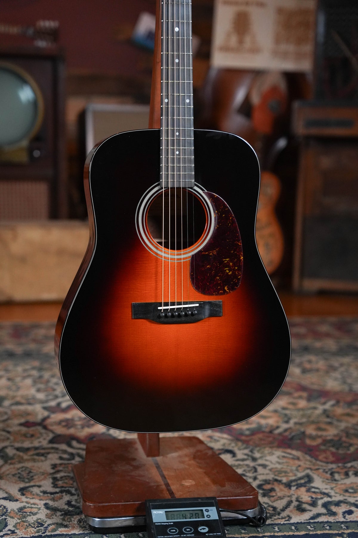 Eastman E10D-TC-SB Sunburst Dreadnought Acoustic Guitar #4182
