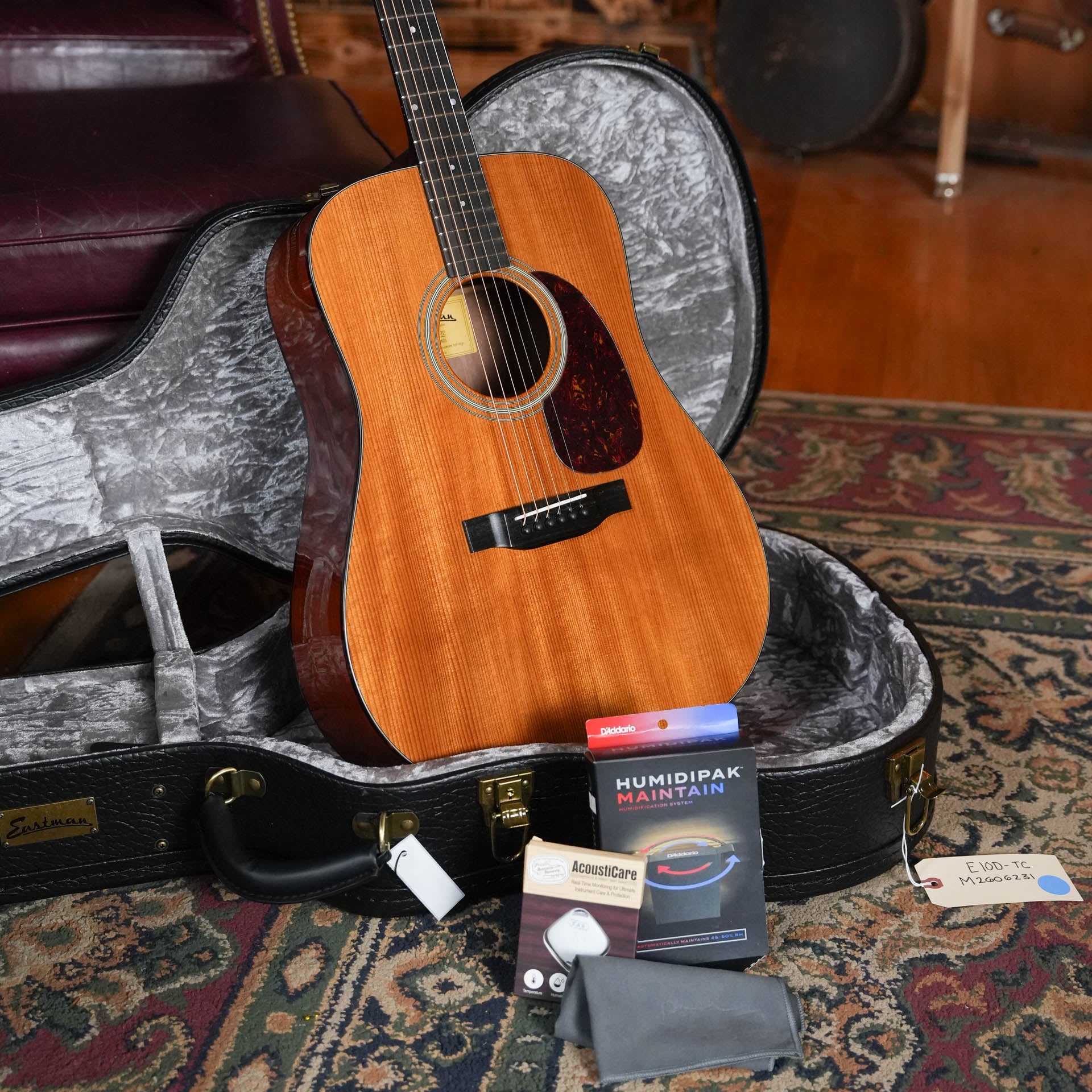 Eastman E10D-TC Dreadnought Acoustic Guitar #6231