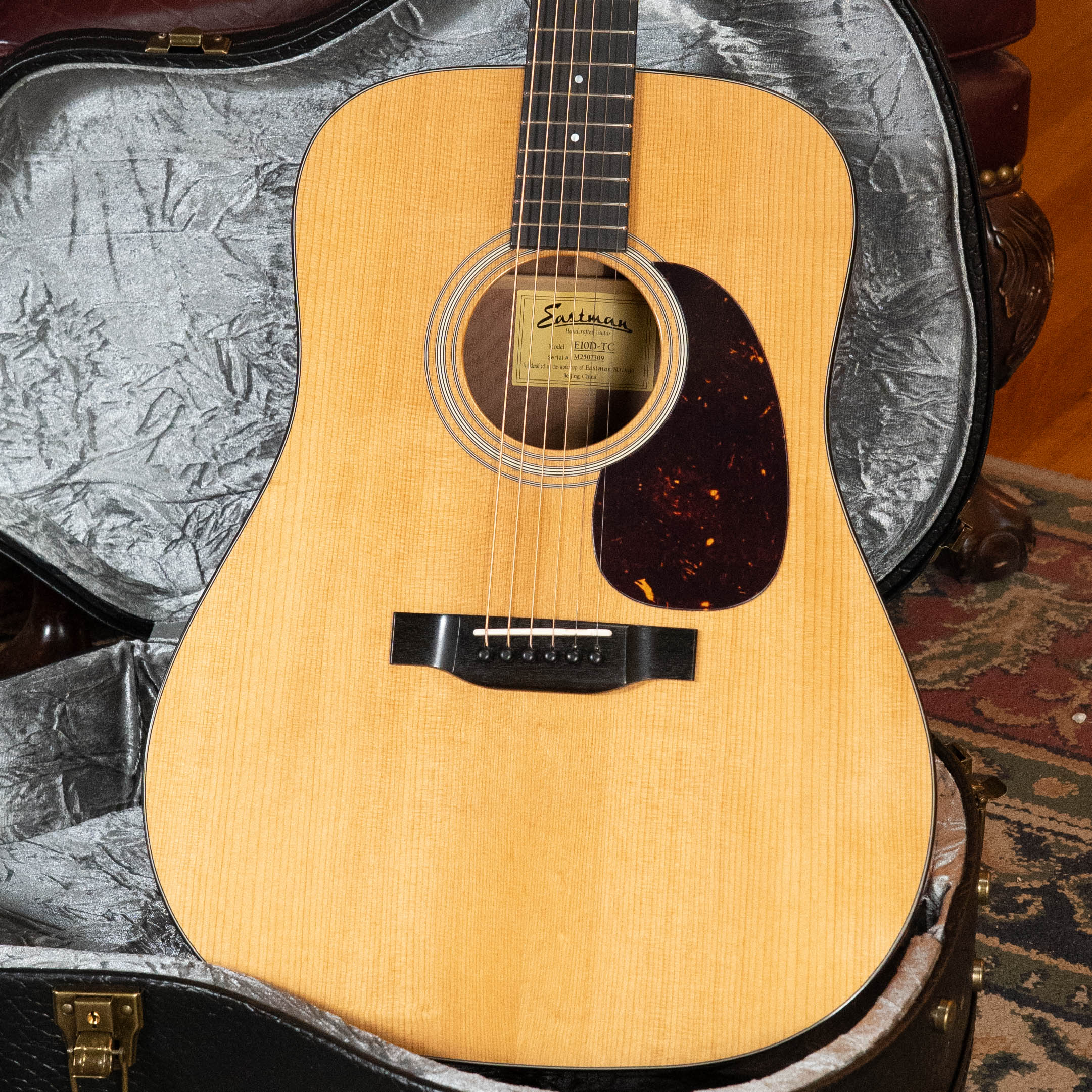 Eastman E10D-TC Thermo-Cured Adirondack/Mahogany Dreadnought Acoustic Guitar #7309