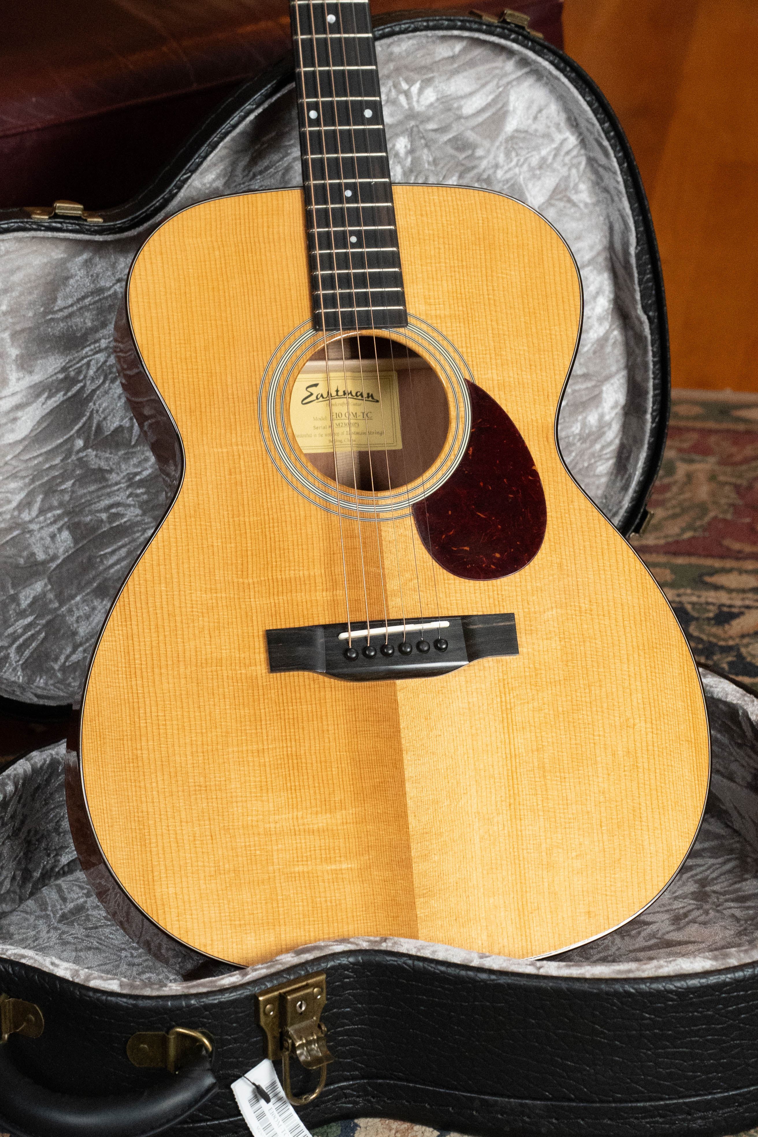 Eastman E10OM-TC Thermo-Cured Adirondack/Mahogany Orchestra Model Acoustic Guitar #2073