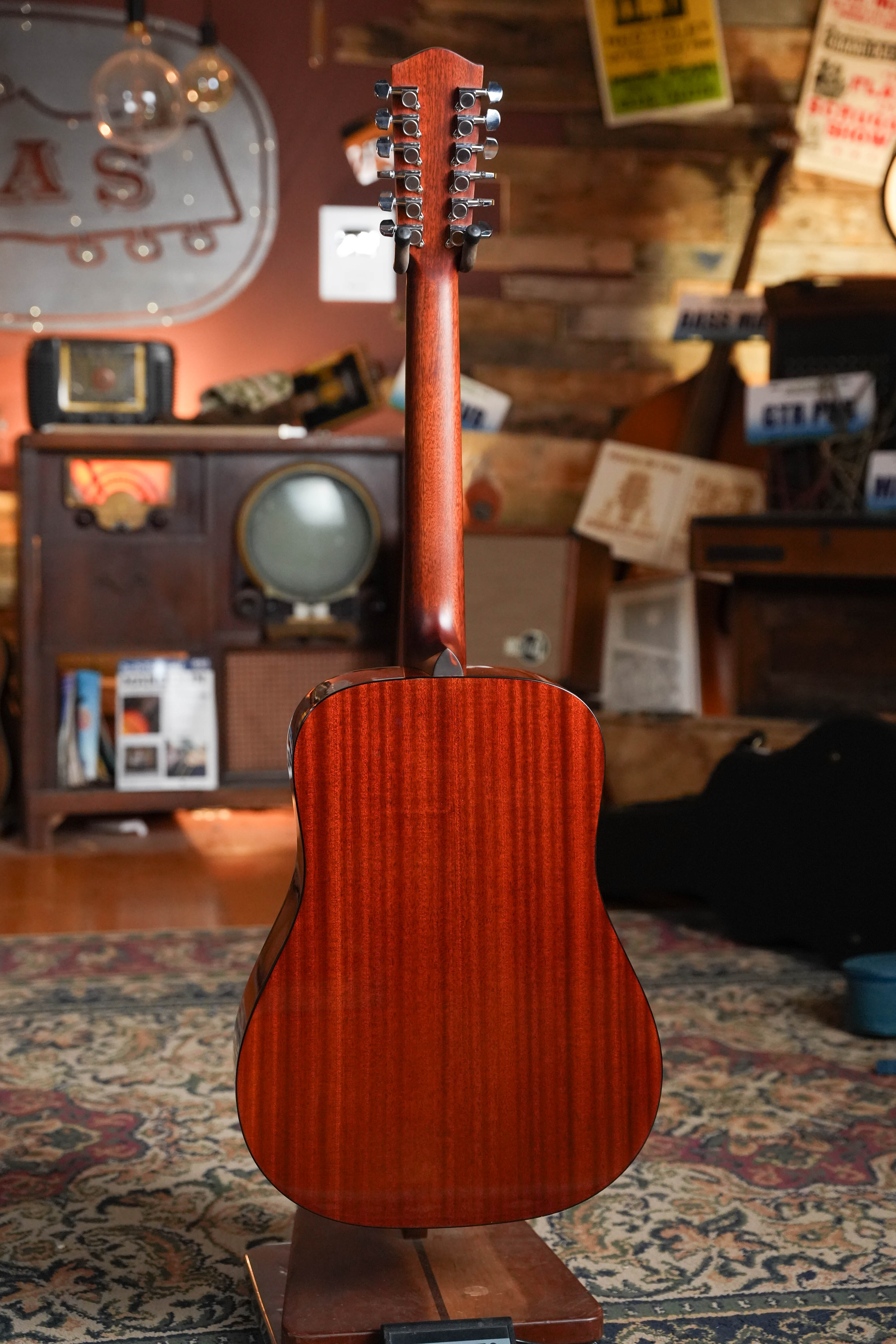 Eastman E1D-12-DLX 12-String Dreadnought Guitar w/Fishman Pickup #7912