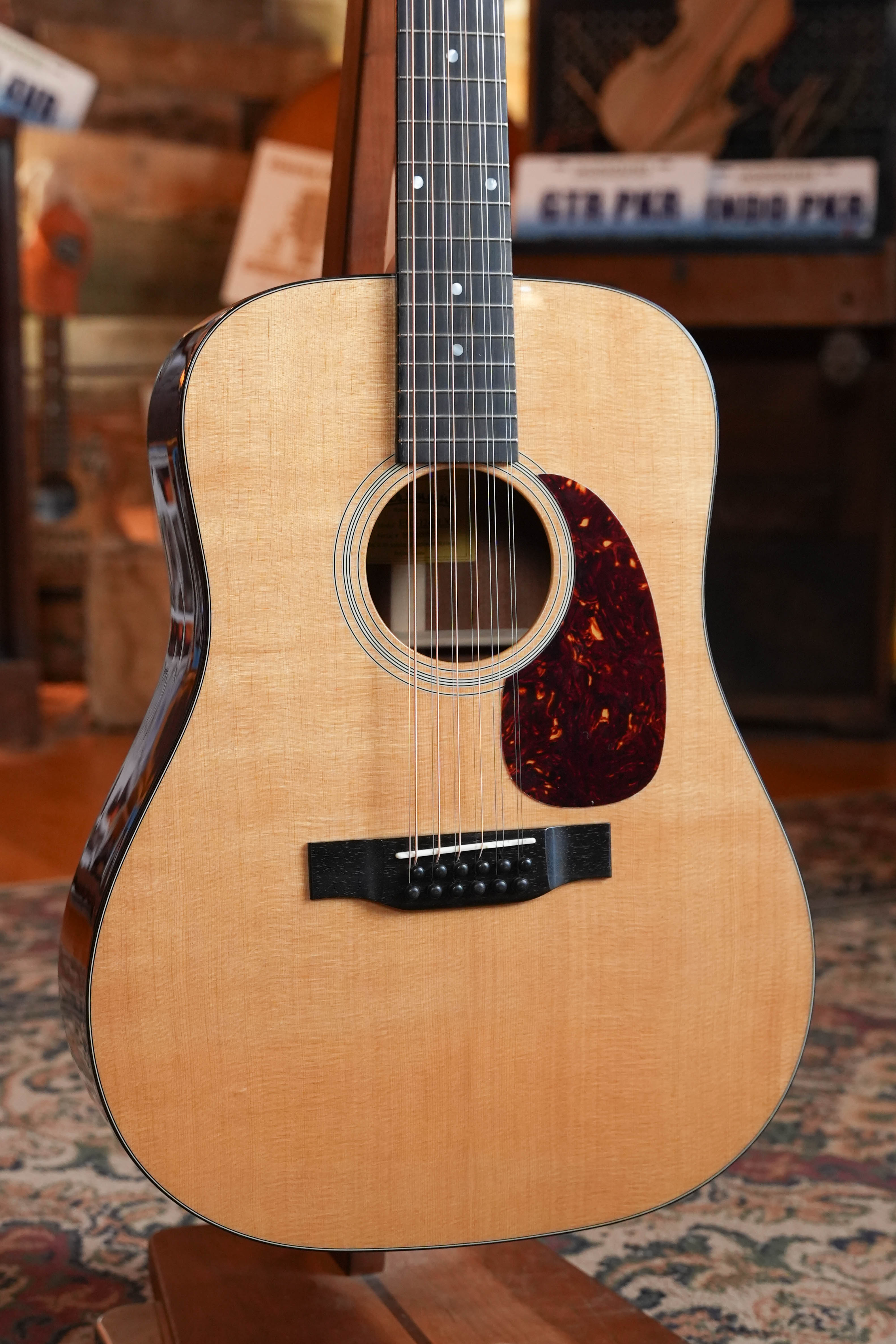 Eastman E1D-12-DLX 12 Strings Sitka/Sapele Dreadnought Guitar w/Fishman Pickup #0938