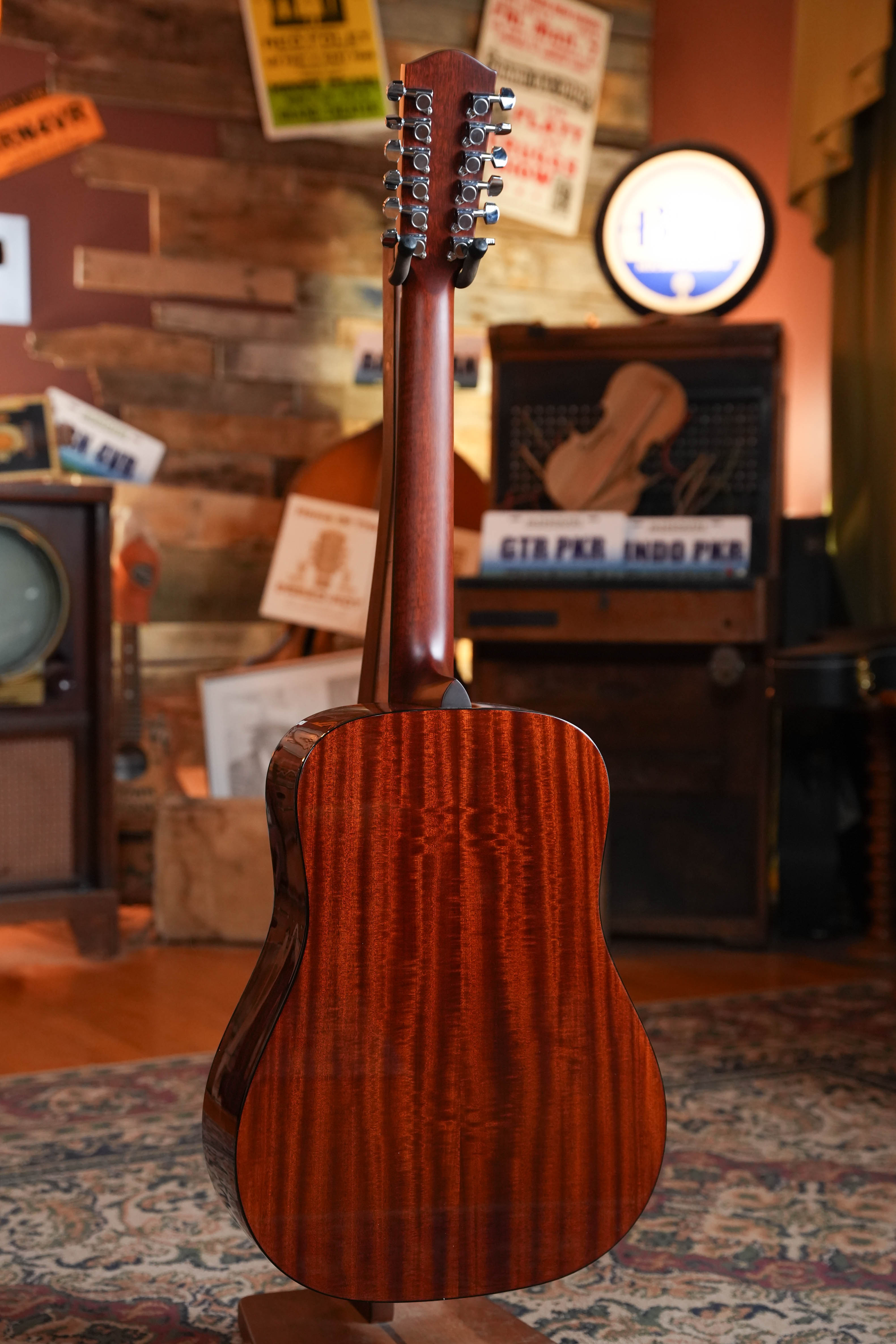 Eastman E1D-12-DLX 12 Strings Sitka/Sapele Dreadnought Guitar w/Fishman Pickup #0938