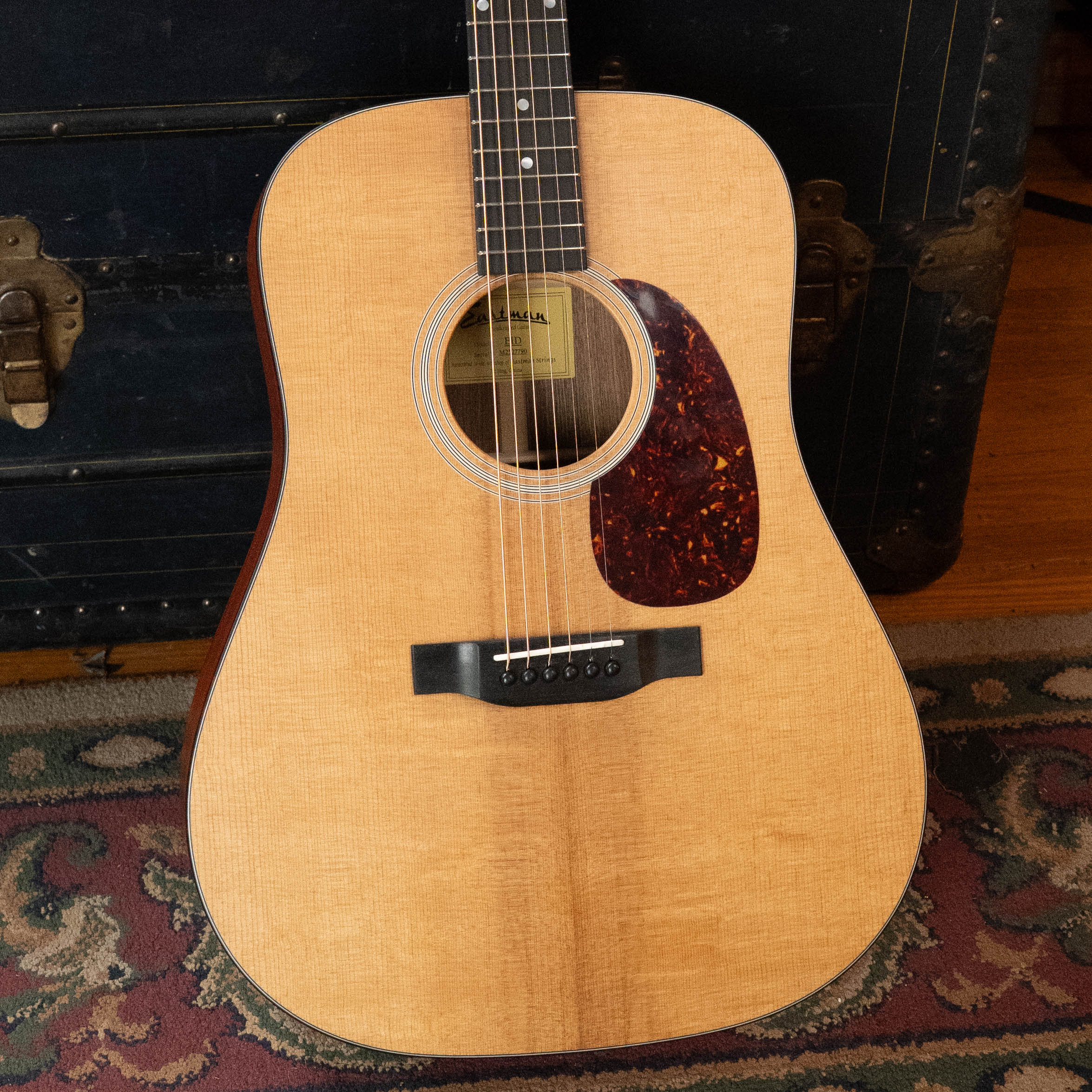 Eastman E1D Sitka/Sapele Dreadnought Acoustic Guitar #7790