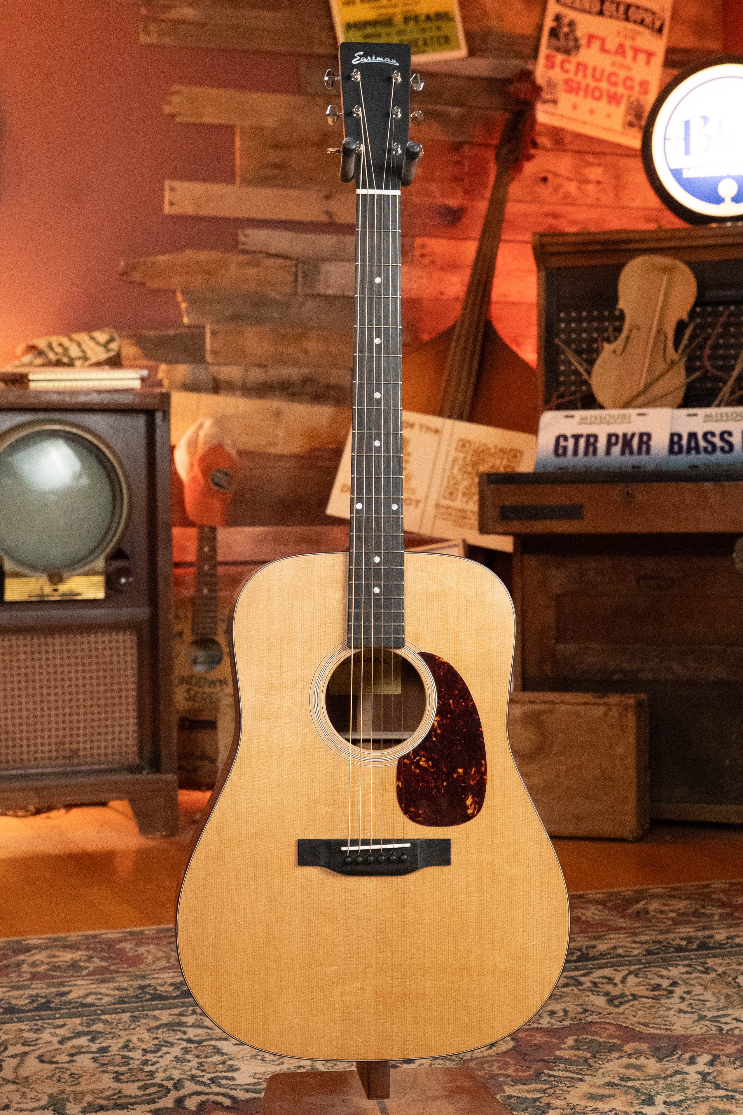 Eastman E1D Sitka/Sapele Dreadnought Acoustic Guitar #7791