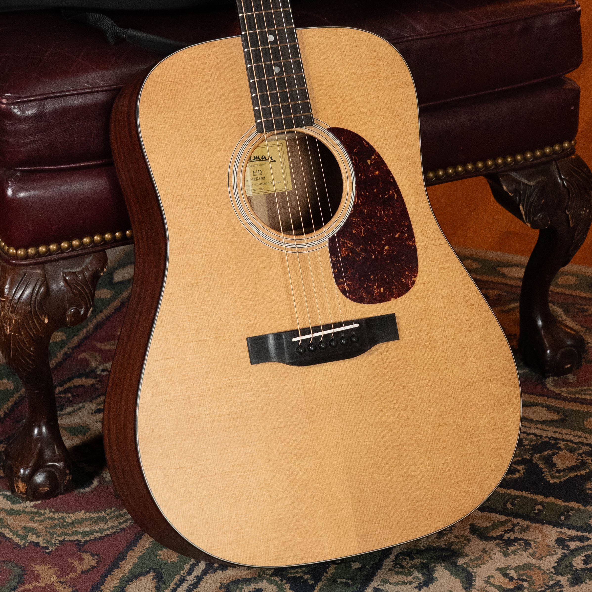Eastman E1D Sitka/Sapele Dreadnought Acoustic Guitar #9508