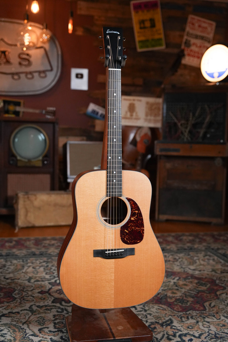 Eastman E1D Sitka/Sapele Dreadnought Acoustic Guitar #9731