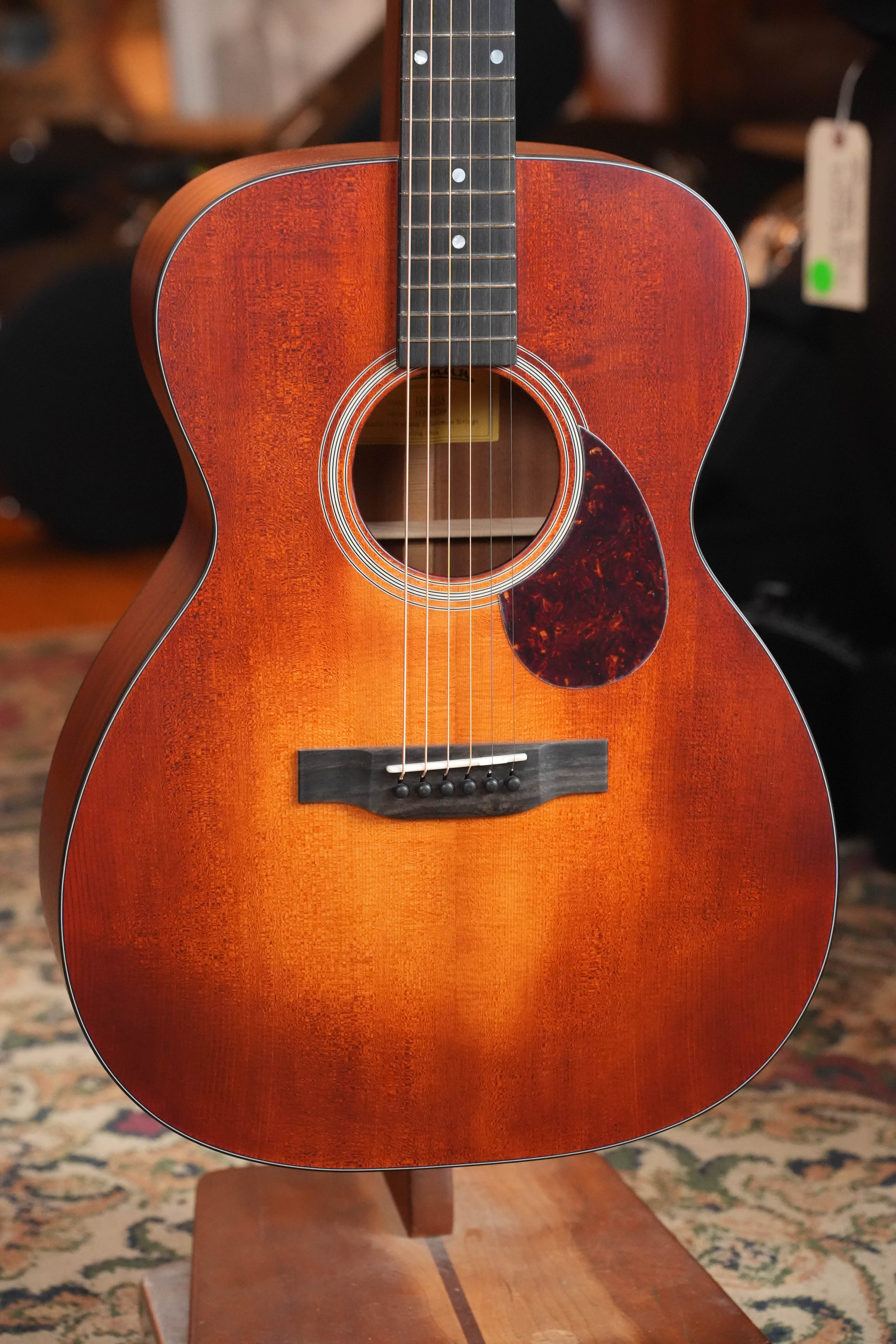Eastman E1OM-CLA All Solid Sitka/Sapele Classic Finish Orchestra Model Acoustic Guitar #9268