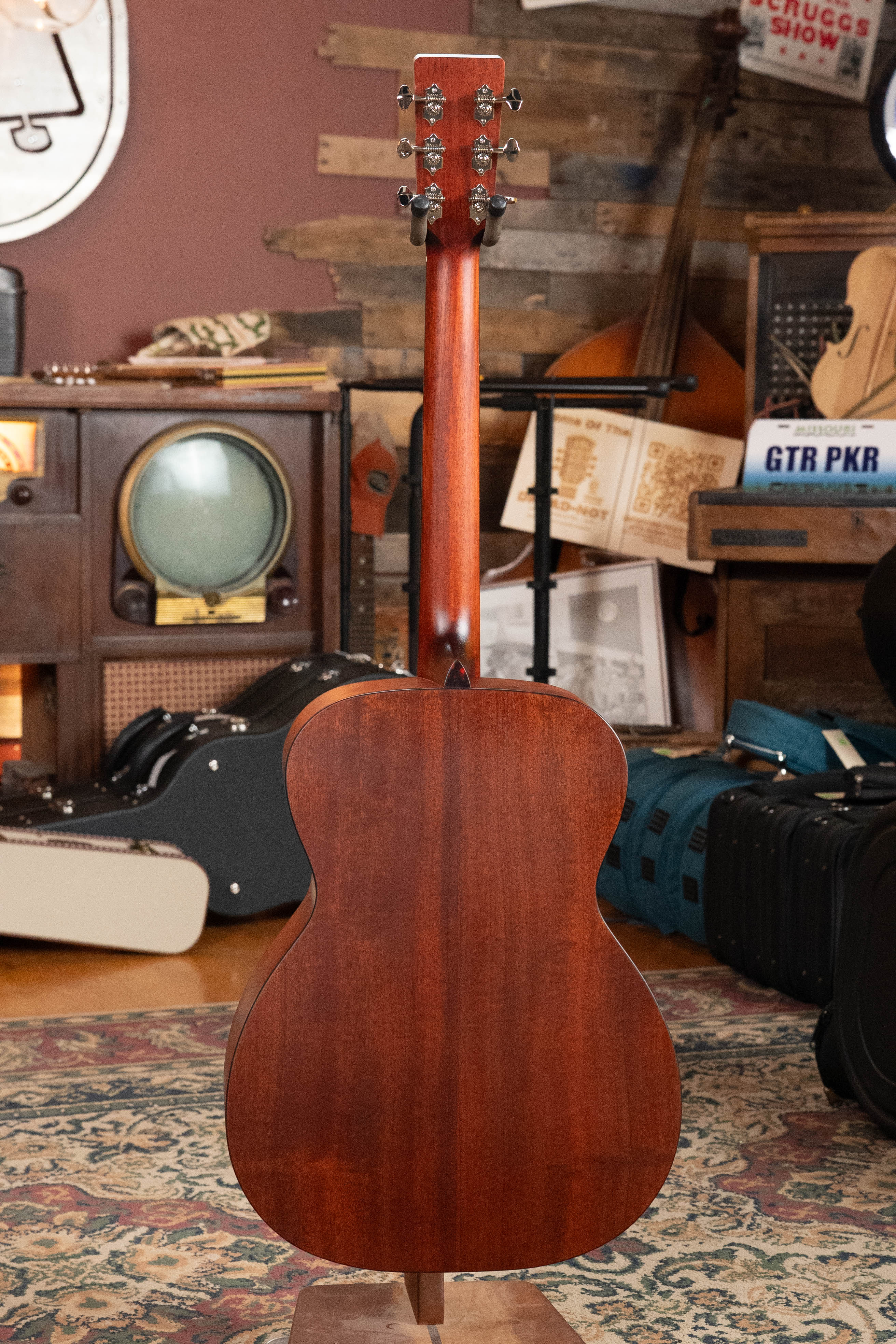 Eastman E1OM All Solid Sitka/Sapele Orchestra Model Acoustic Guitar #7766