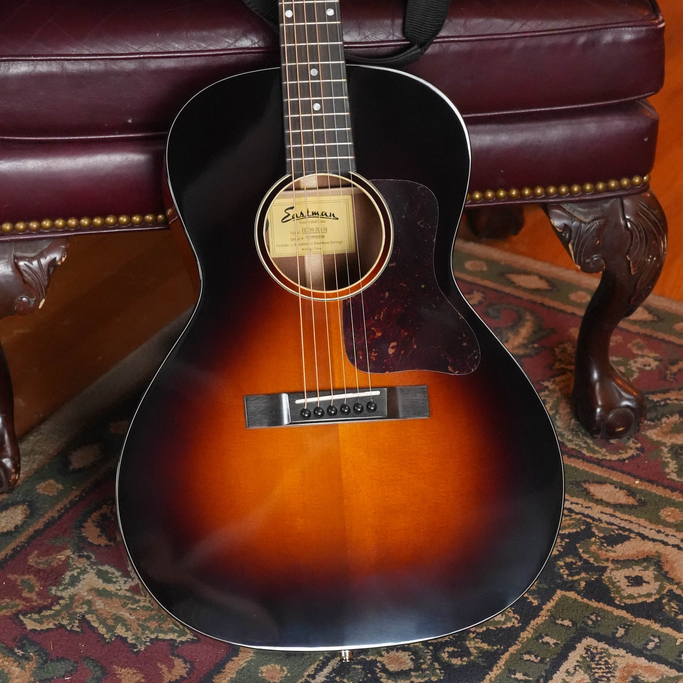 Eastman E1OOSS-DLX-SB Sunburst 00 Acoustic-Electric Guitar #0388