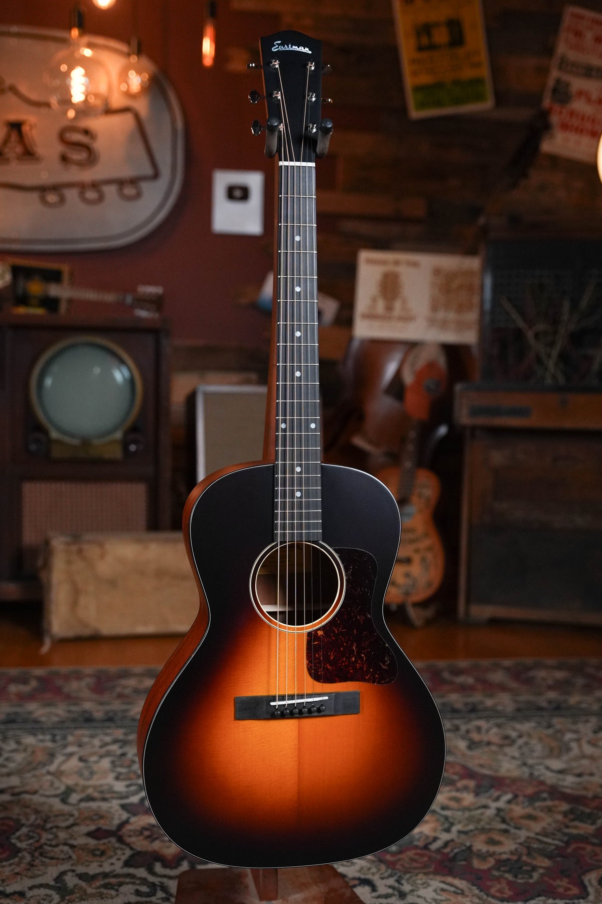 Eastman E1OOSS-SB Sunburst OO Slope Shoulder Acoustic Guitar #7474