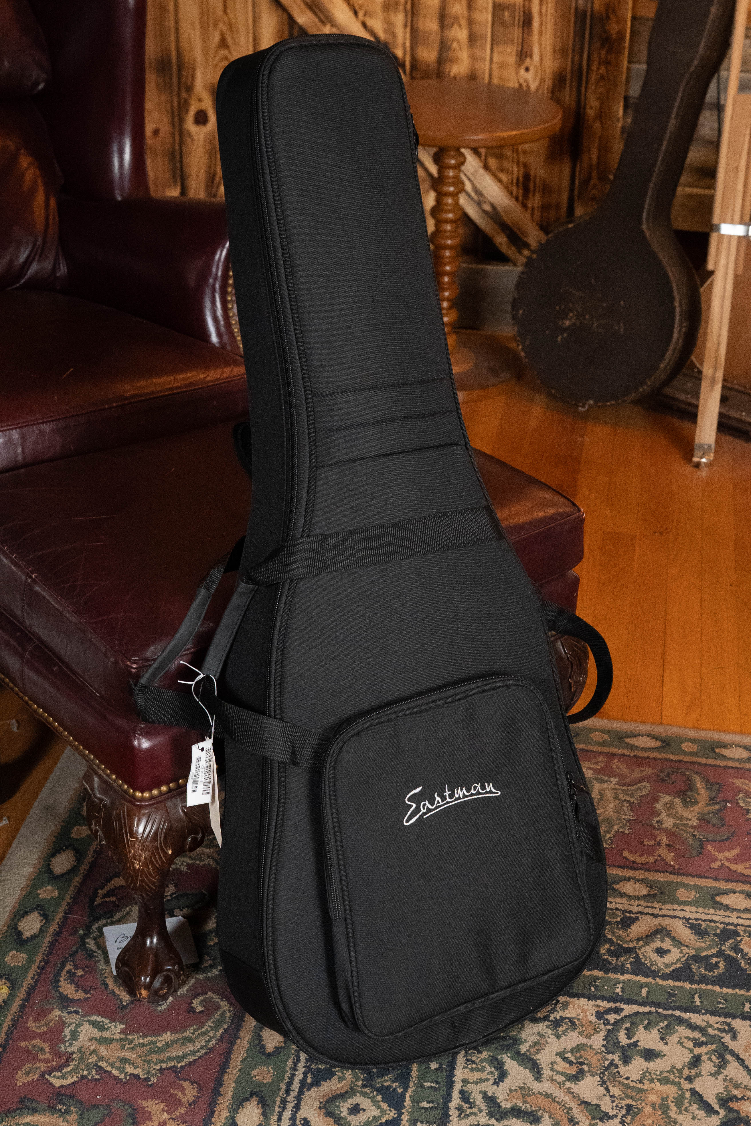 Eastman E1P-DLX-SB Sitka/Sapele Sunburst Parlor Guitar w/Fishman Pickup #9497