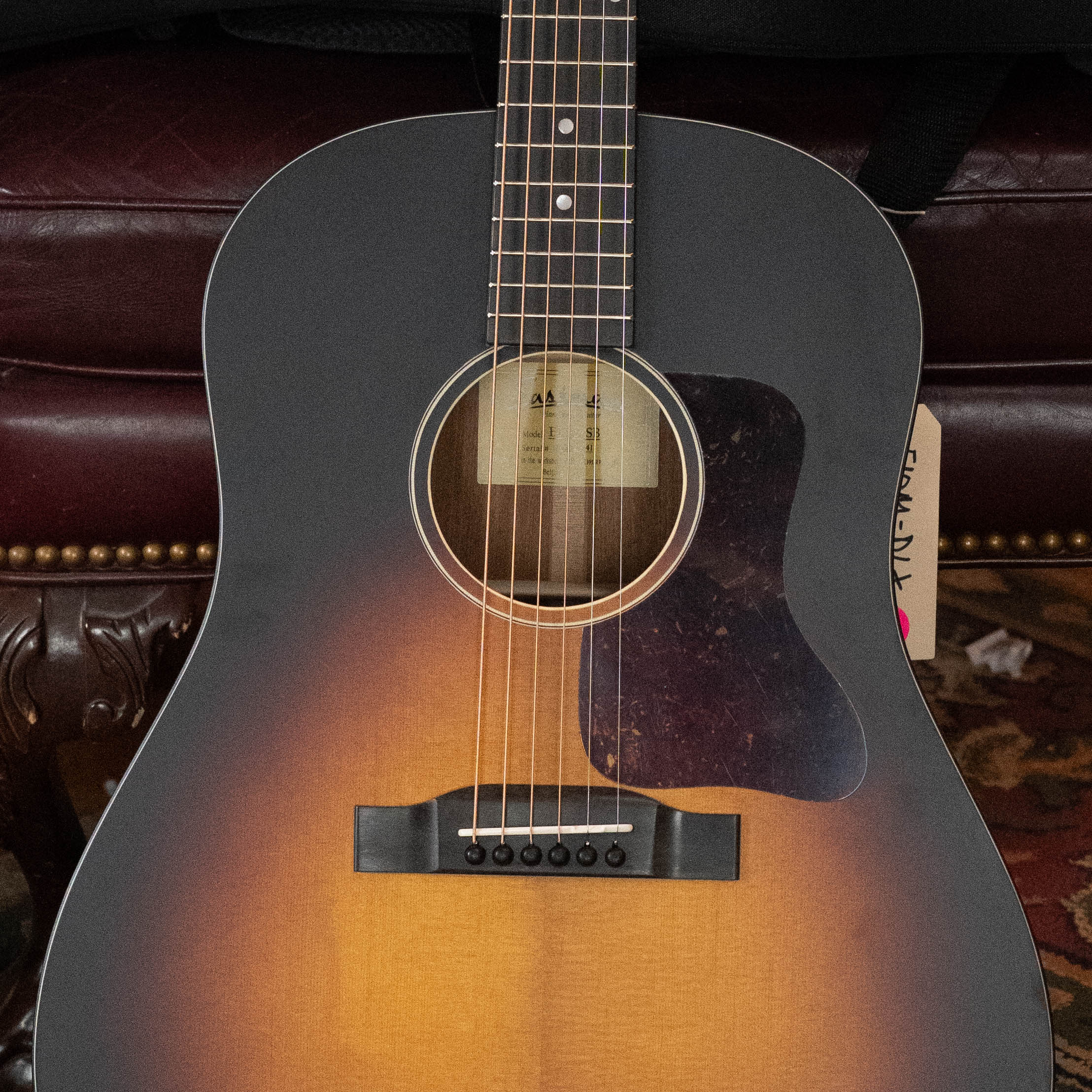 Eastman E1SS-SB Sitka/Sapele Sunburst Slope Shoulder Dreadnought Acoustic Guitar #1441