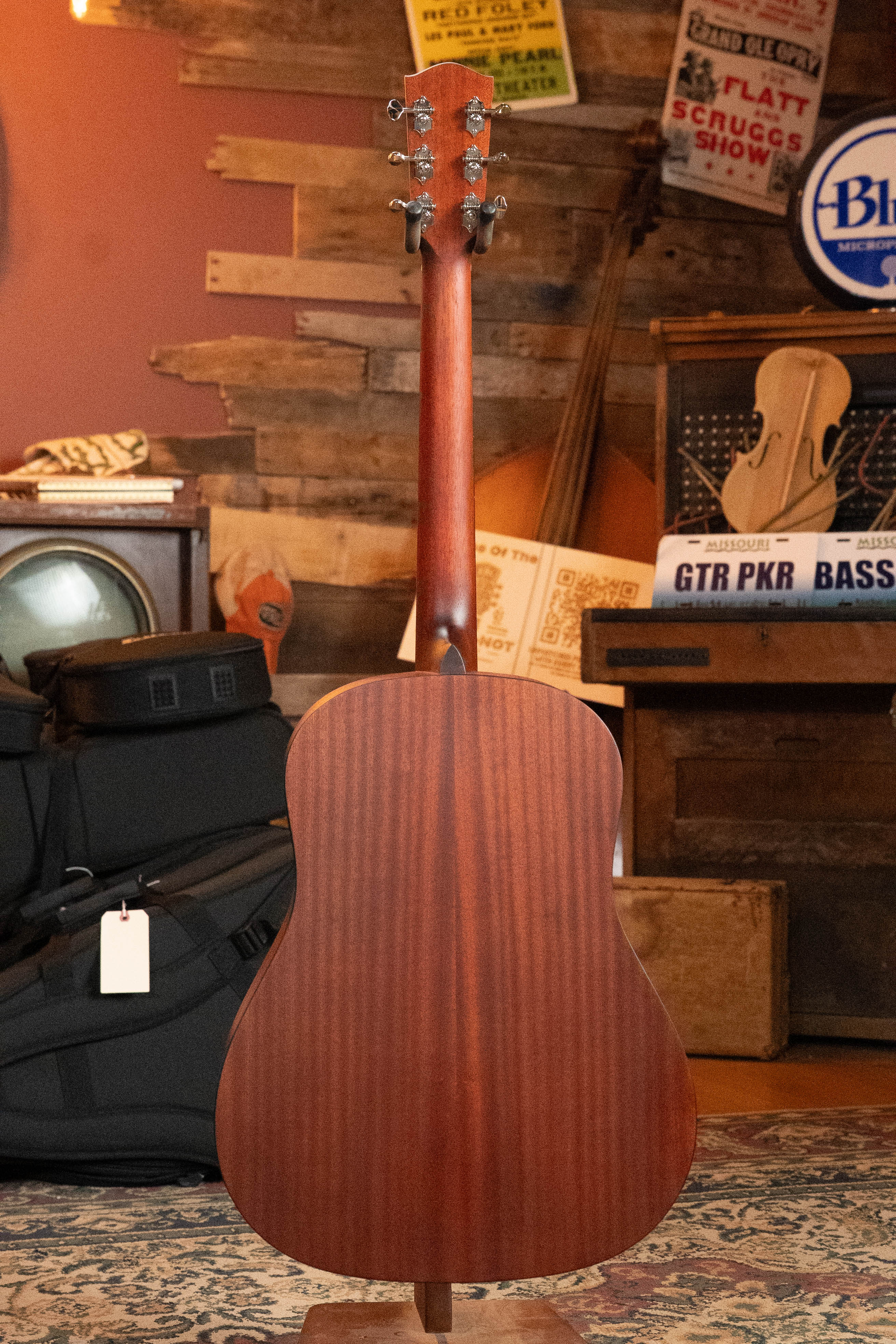 Eastman E1SS-SB Sitka/Sapele Sunburst Slope Shoulder Dreadnought Acoustic Guitar #1441