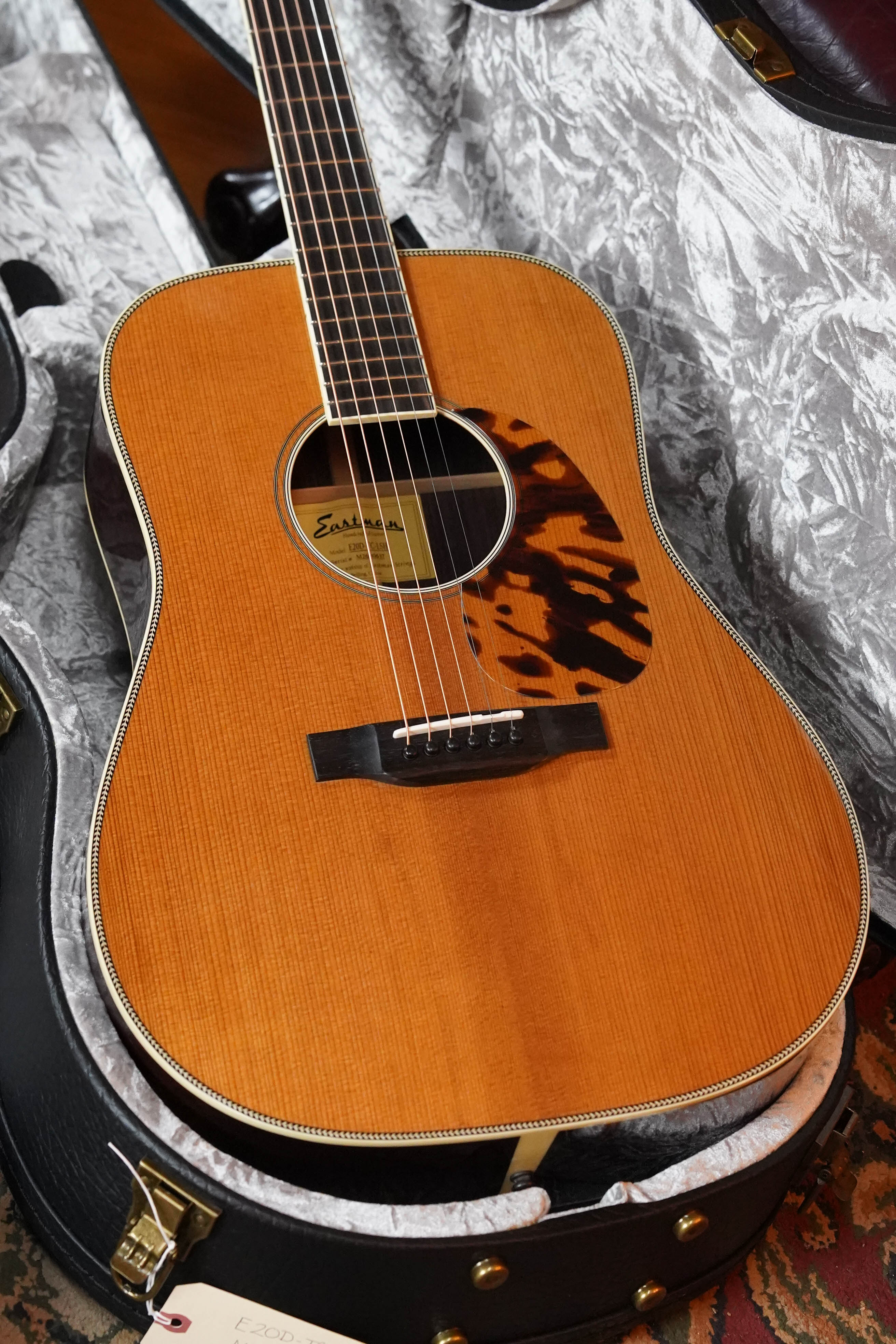 Eastman E20D-LSH-TC Thermo-Cured Adirondack/Rosewood Large Soundhole Dreadnought Acoustic Guitar #0637