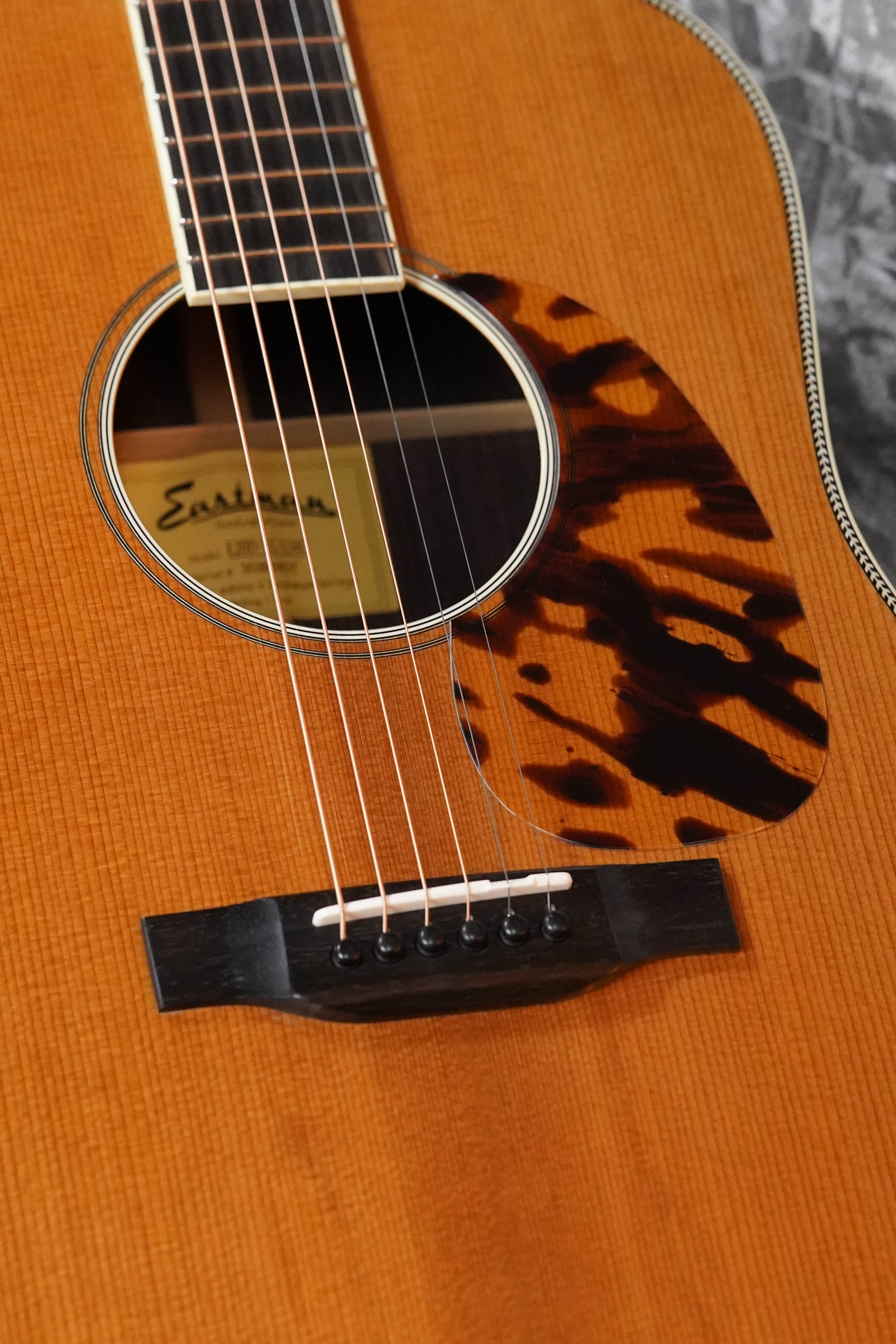 Eastman E20D-LSH-TC Thermo-Cured Adirondack/Rosewood Large Soundhole Dreadnought Acoustic Guitar #0637