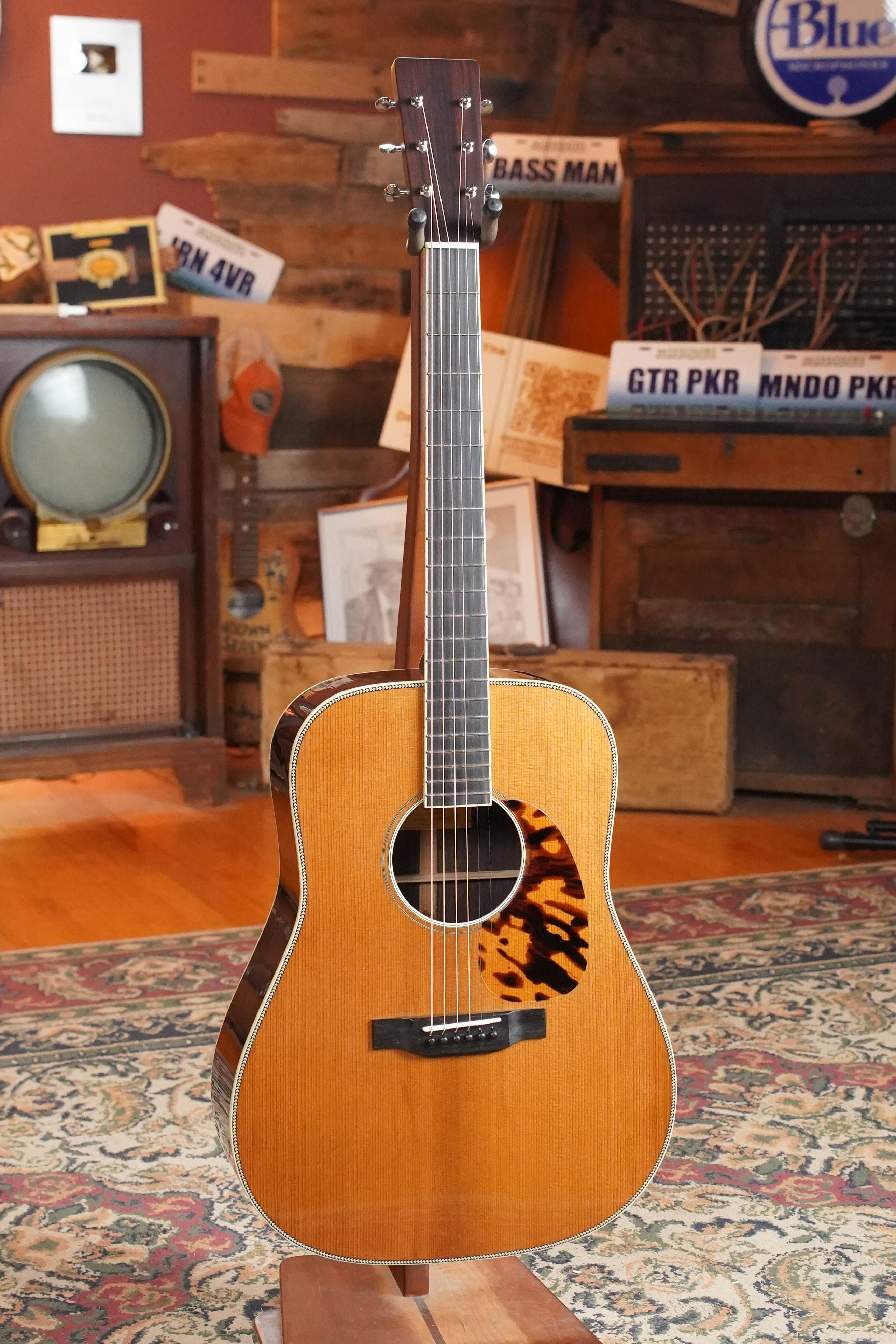 Eastman E20D-LSH-TC Thermo-Cured Adirondack/Rosewood Large Soundhole Dreadnought Acoustic Guitar #0637