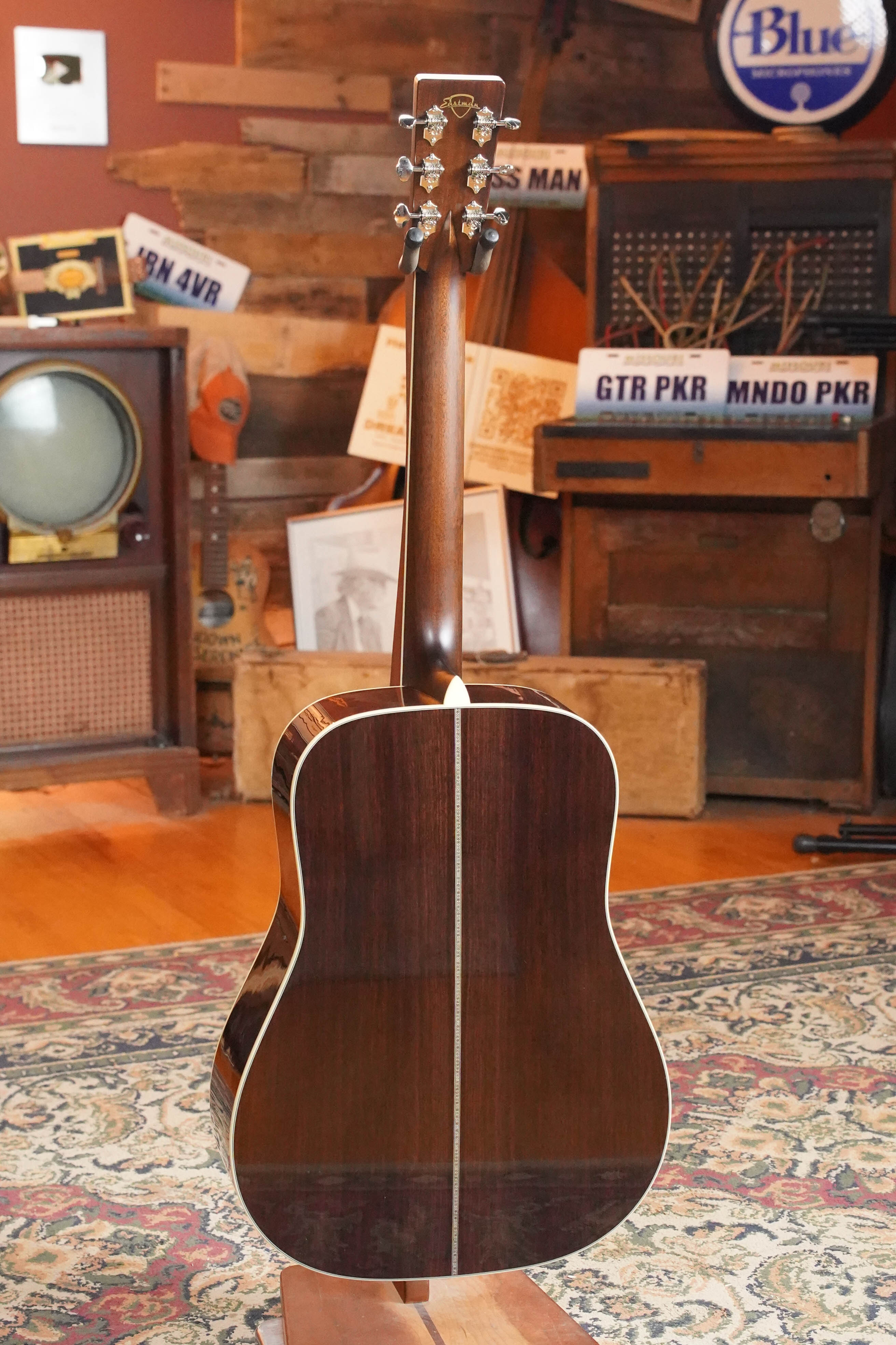 Eastman E20D-LSH-TC Thermo-Cured Adirondack/Rosewood Large Soundhole Dreadnought Acoustic Guitar #0637