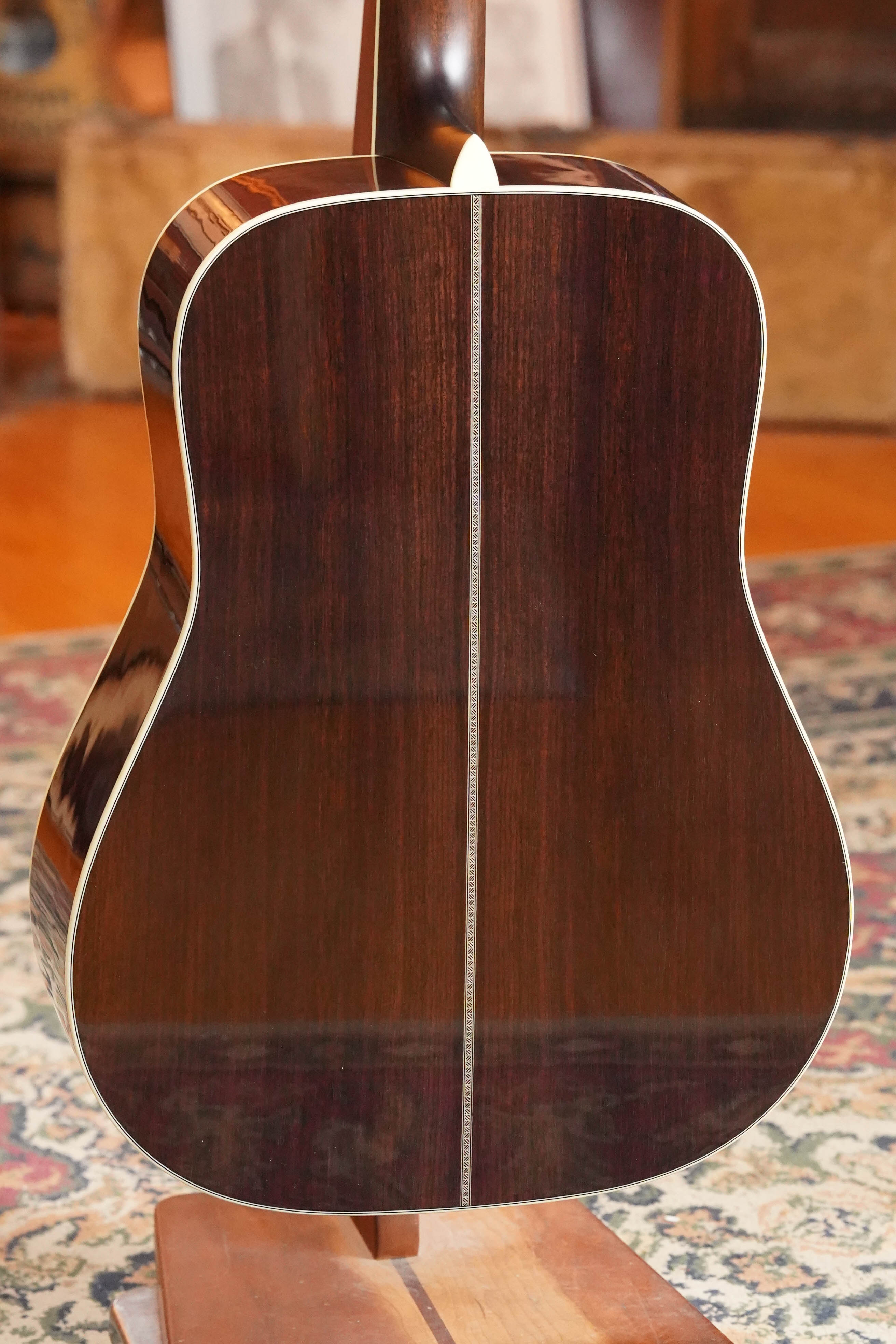 Eastman E20D-LSH-TC Thermo-Cured Adirondack/Rosewood Large Soundhole Dreadnought Acoustic Guitar #0637