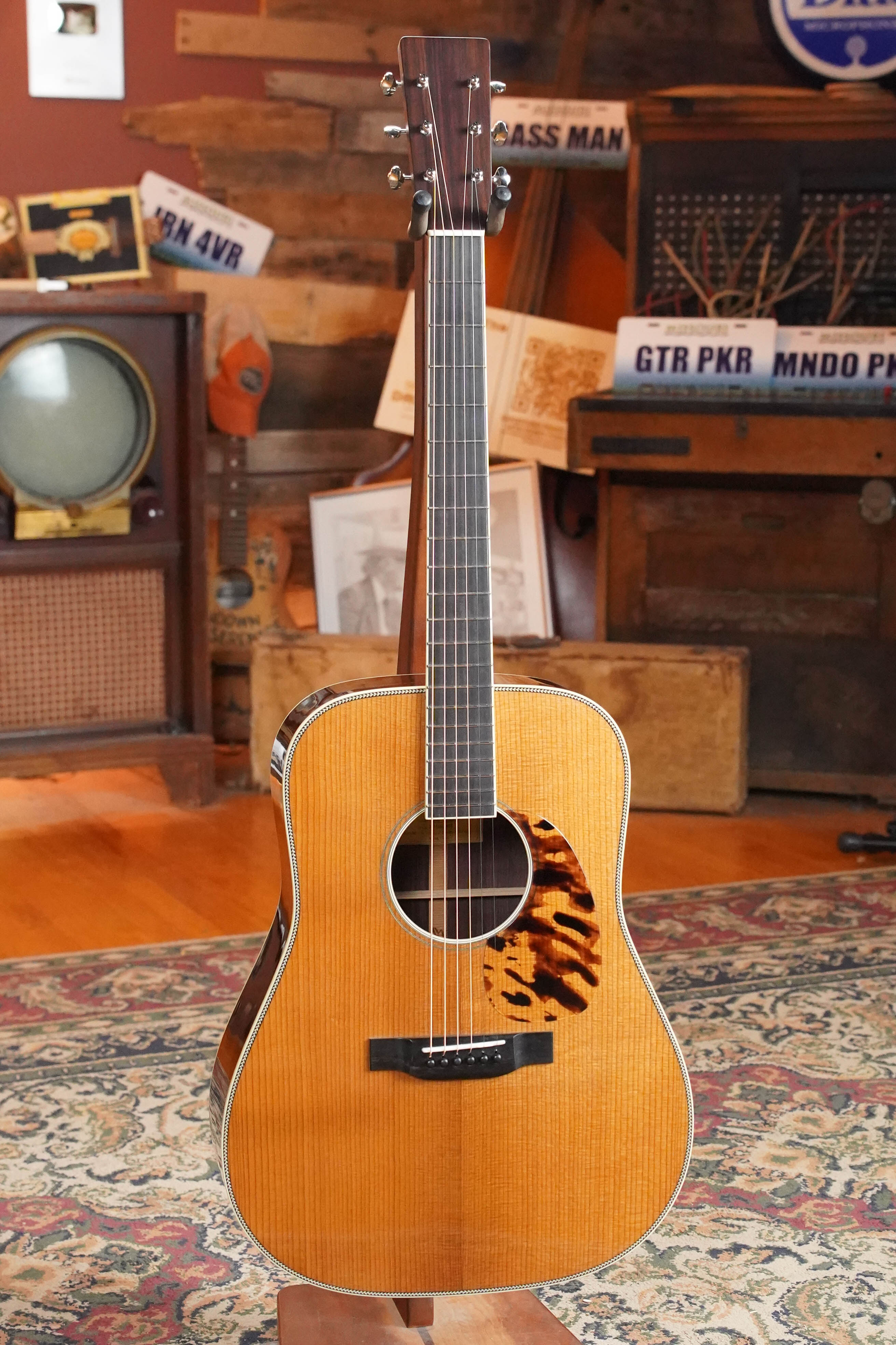 Eastman E20D-LSH-TC Thermo-Cured Adirondack/Rosewood Large Soundhole Dreadnought Acoustic Guitar #0638