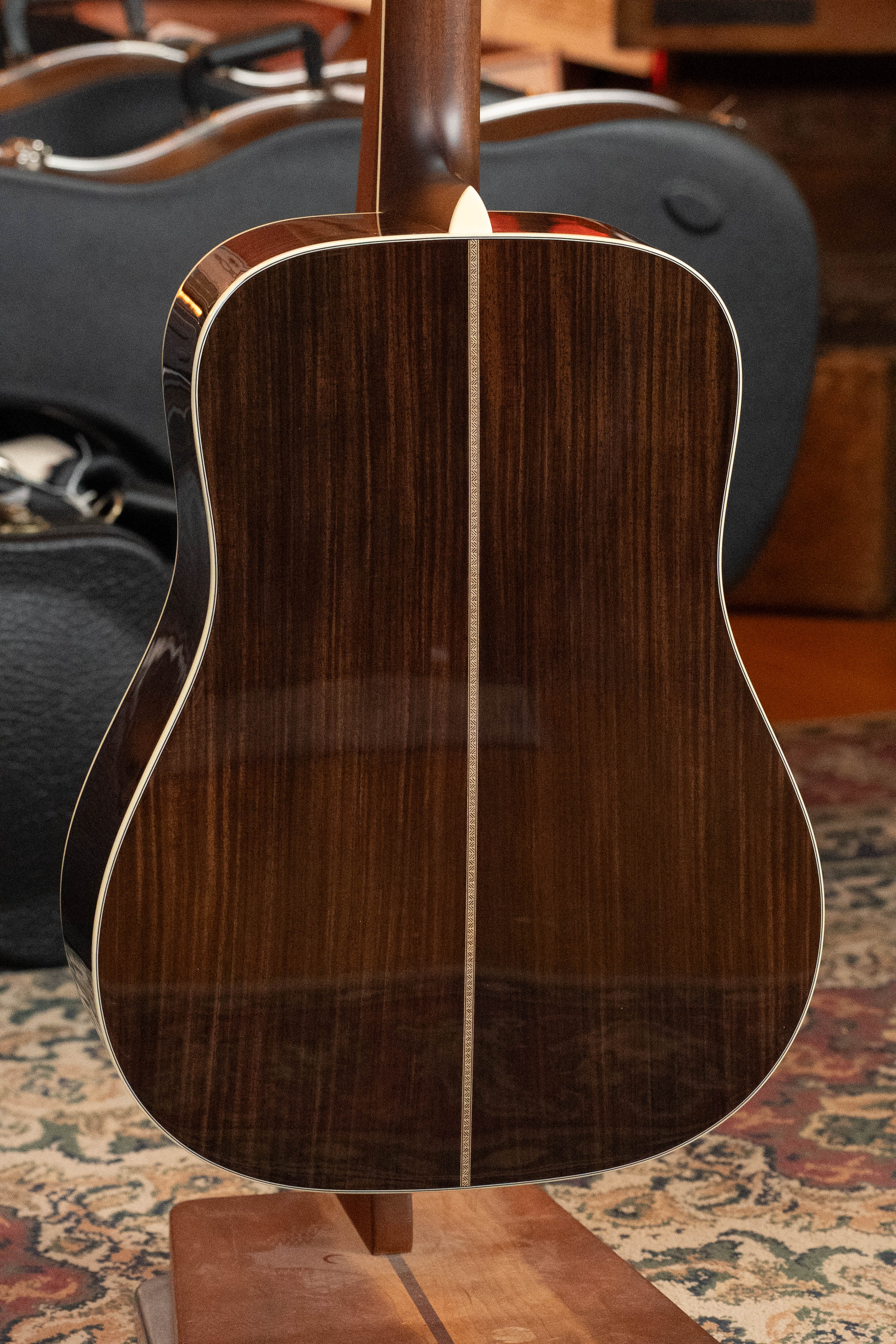 Eastman E20D-LSH-TC Thermo-Cured Adirondack/Rosewood Large Soundhole Dreadnought Acoustic Guitar #0761