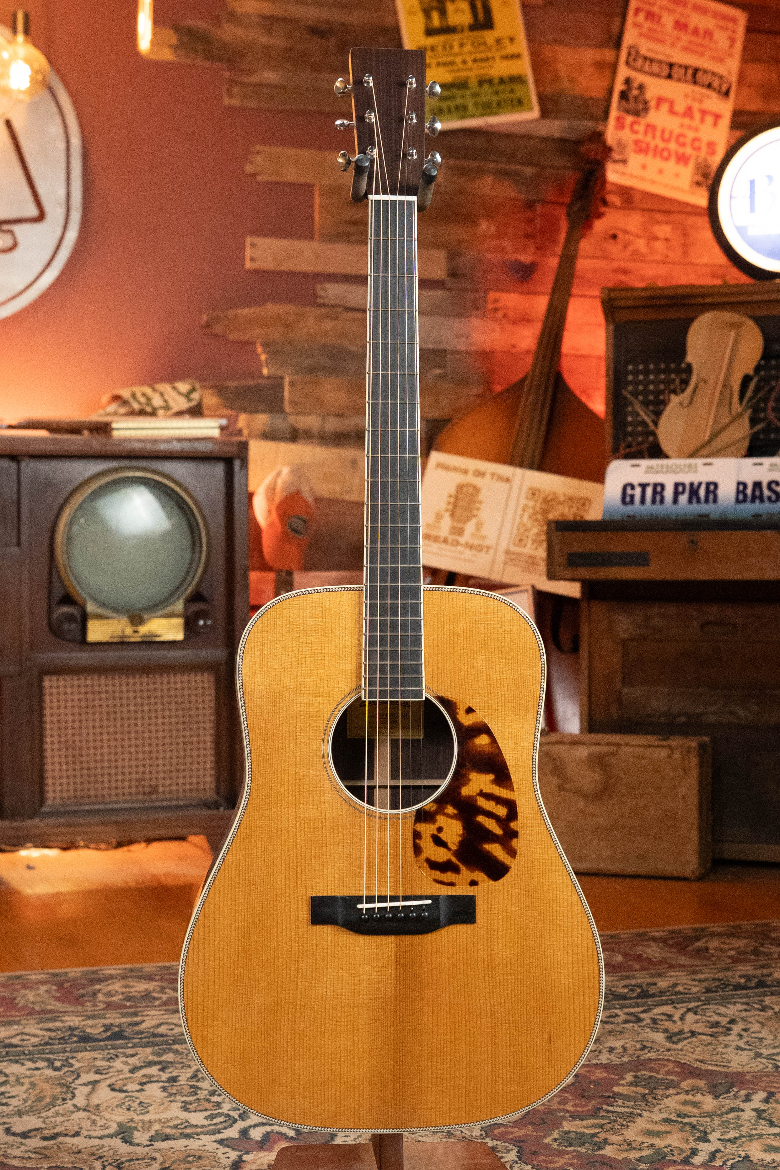 Eastman E20D-LSH-TC Thermo-Cured Adirondack/Rosewood Large Soundhole Dreadnought Acoustic Guitar #0766