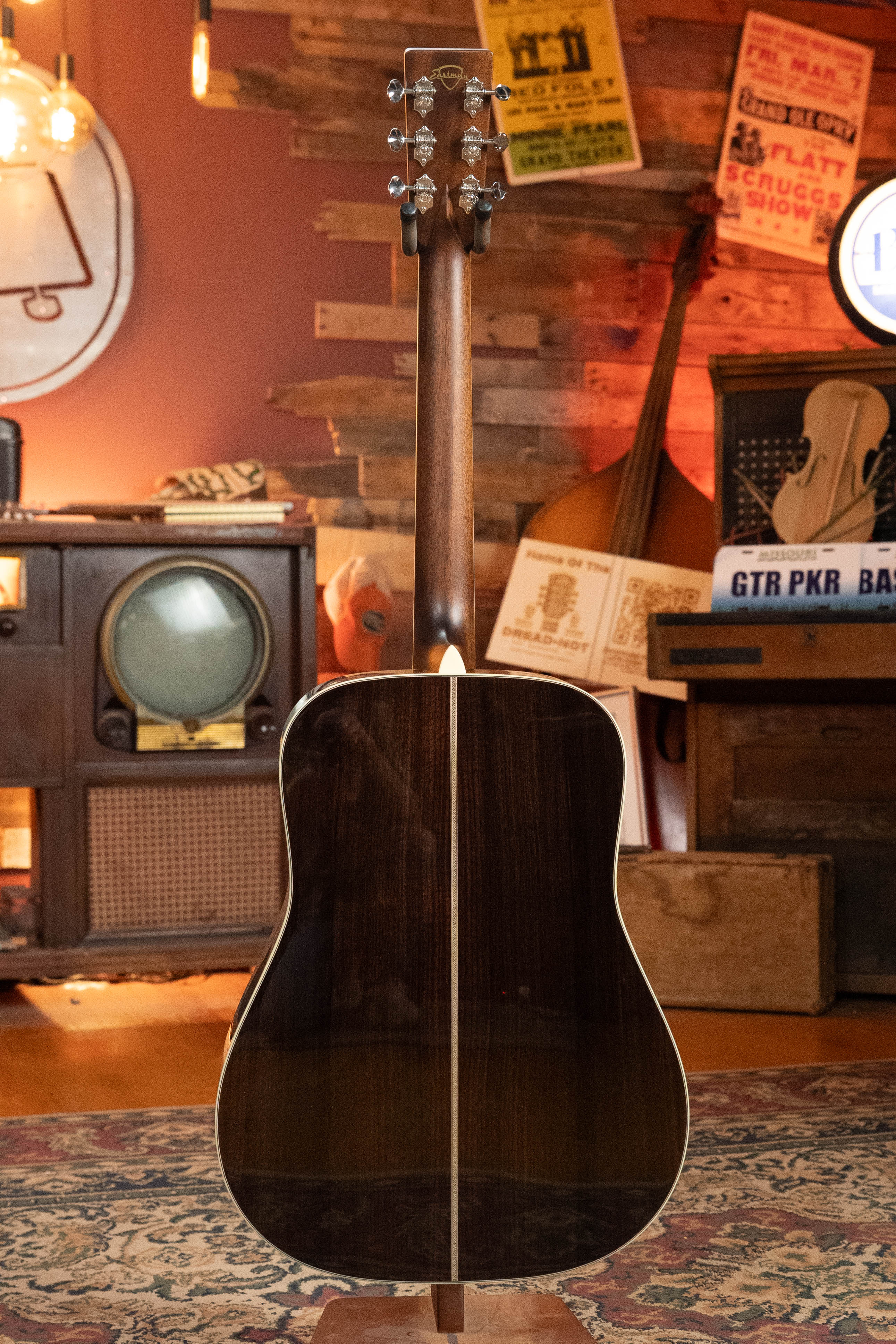 Eastman E20D-LSH-TC Thermo-Cured Adirondack/Rosewood Large Soundhole Dreadnought Acoustic Guitar #0766