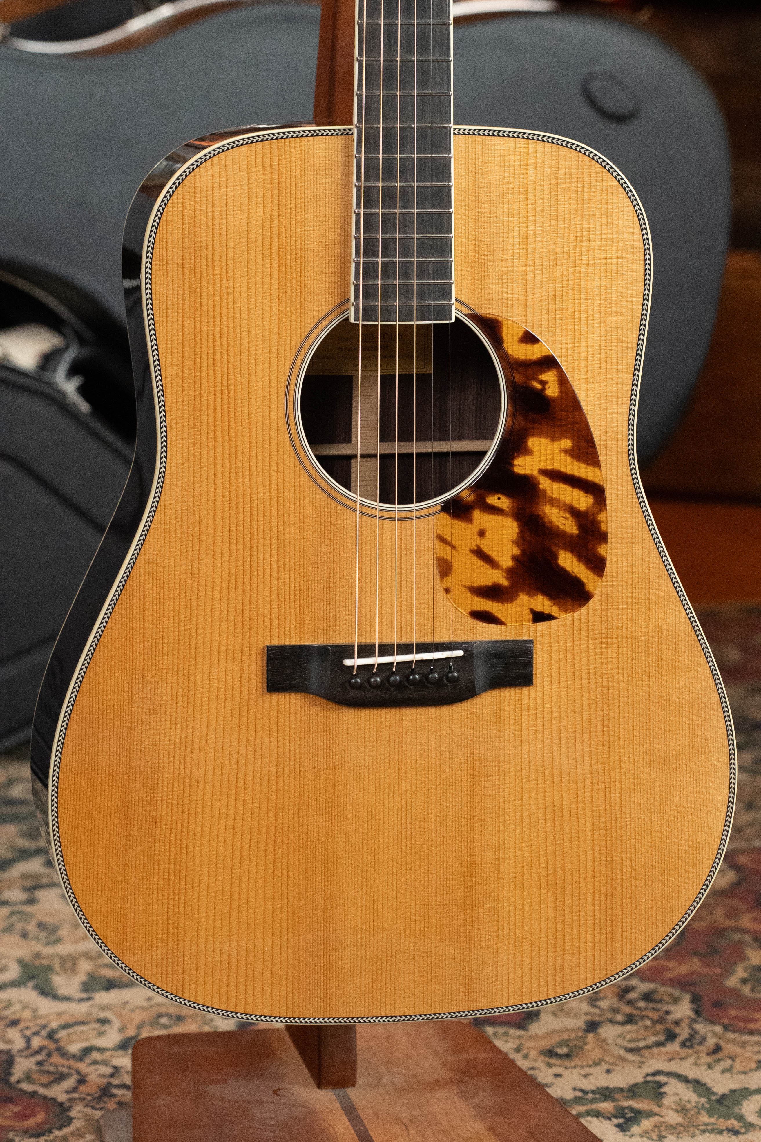 Eastman E20D-LSH-TC Thermo-Cured Adirondack/Rosewood Large Soundhole Dreadnought Acoustic Guitar #9824