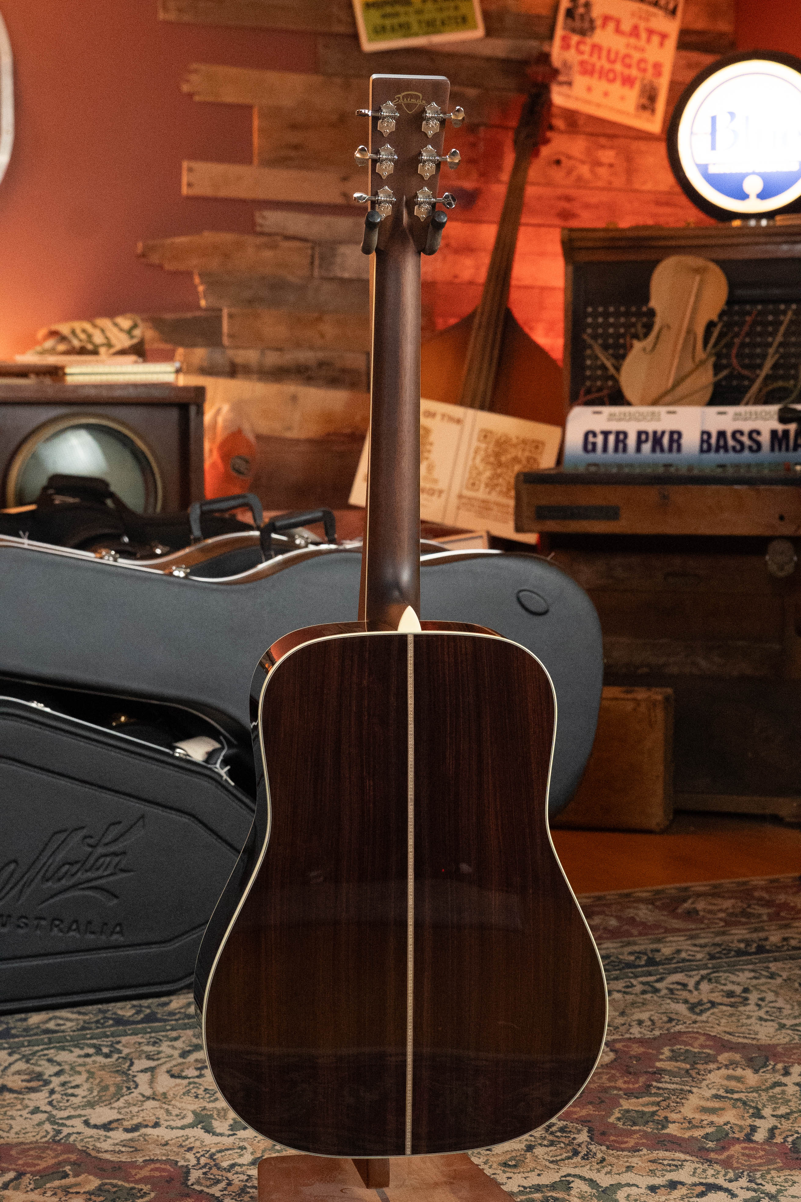 Eastman E20D-LSH-TC Thermo-Cured Adirondack/Rosewood Large Soundhole Dreadnought Acoustic Guitar #9824