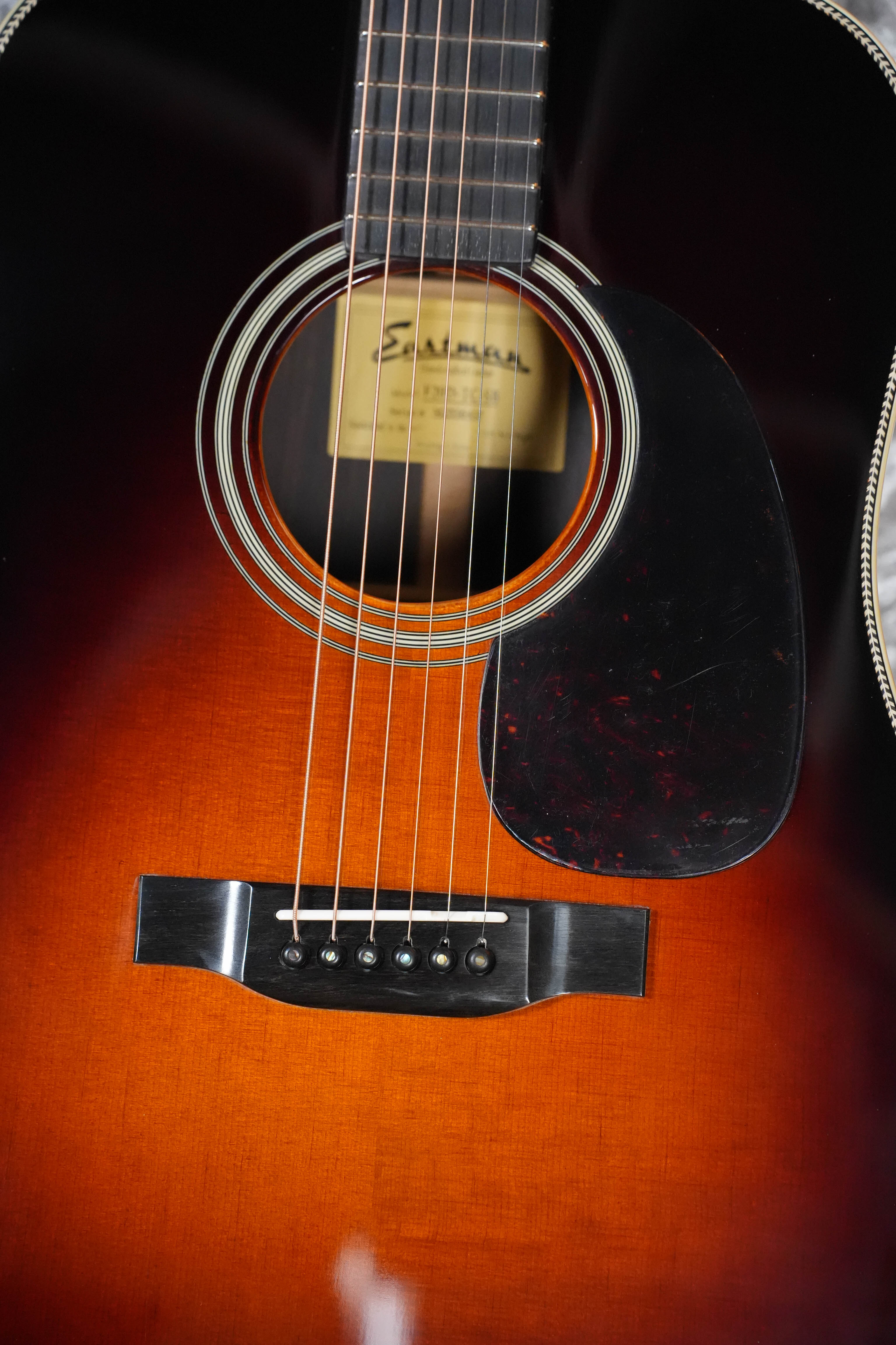 Eastman E20D-TC-SB Thermo-Cured Adirondack/Rosewood Dreadnought Acoustic Guitar #6437