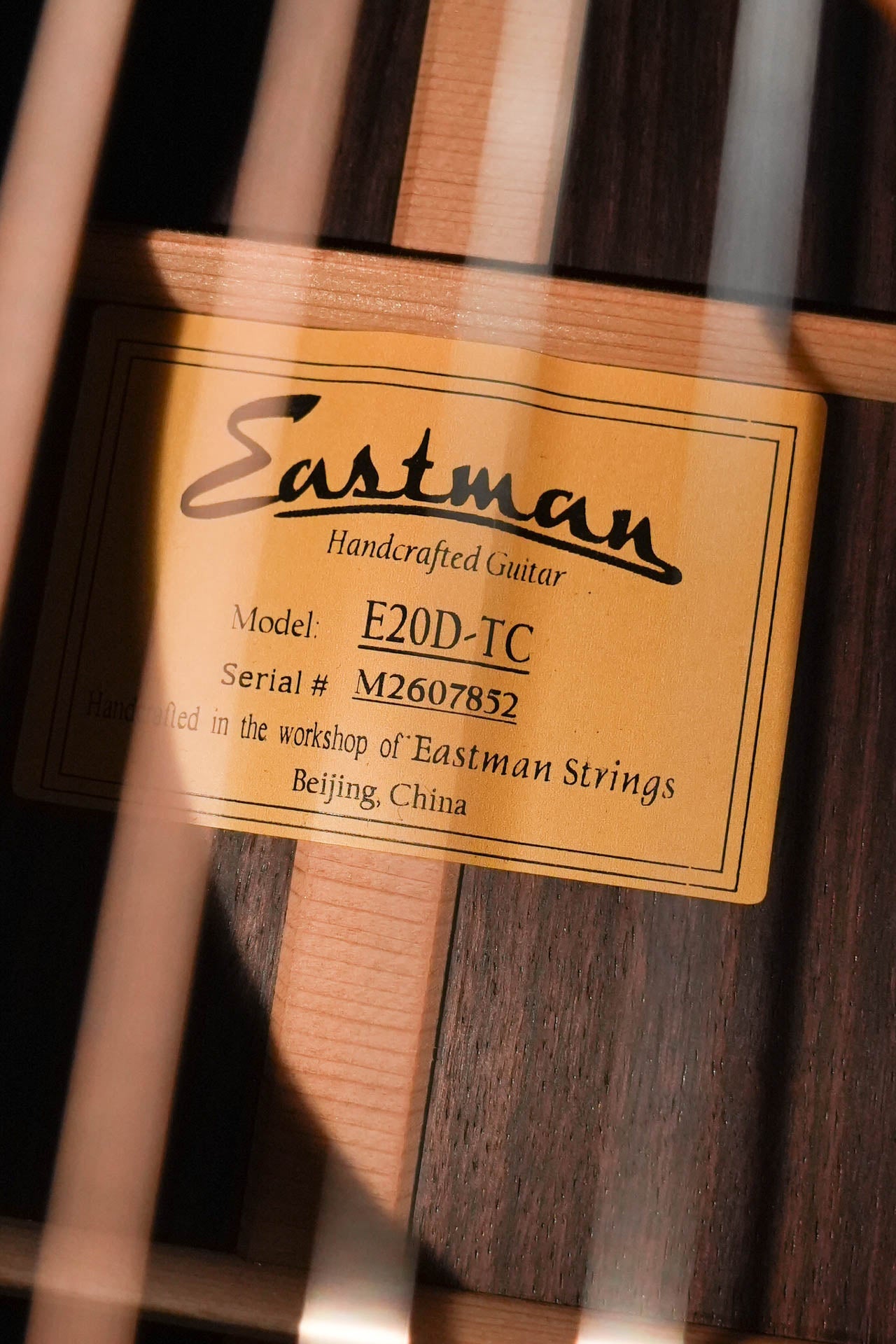 Eastman E20D-TC Dreadnought Acoustic Guitar #7852