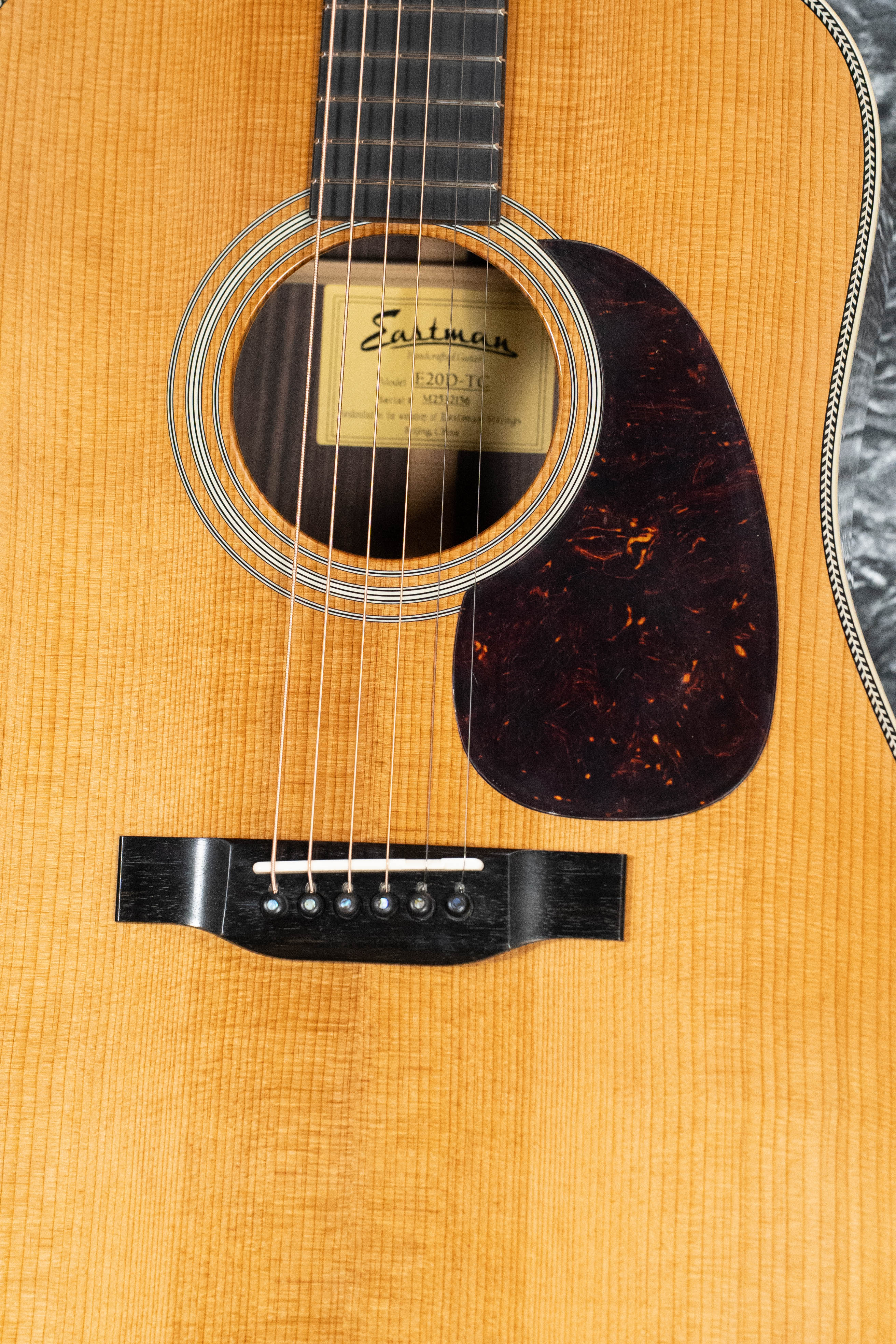 Eastman E20D-TC Thermo-Cured Adirondack/Rosewood Dreadnought Acoustic Guitar #2156