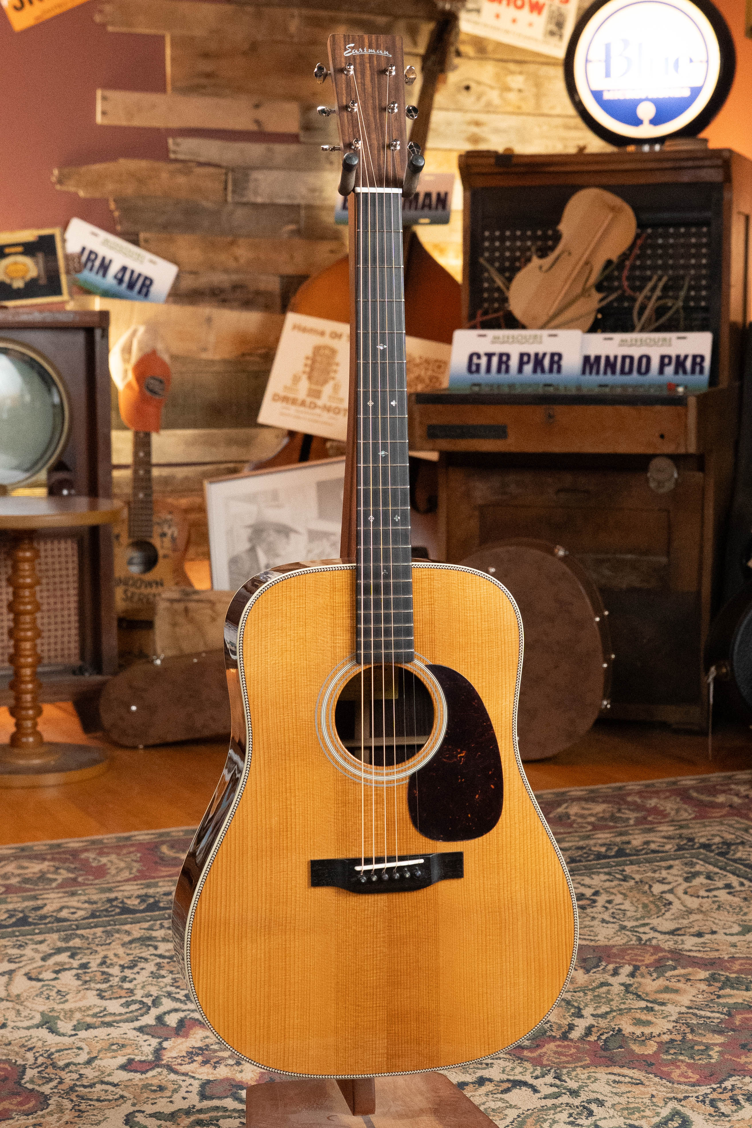 Eastman E20D-TC Thermo-Cured Adirondack/Rosewood Dreadnought Acoustic Guitar #2156