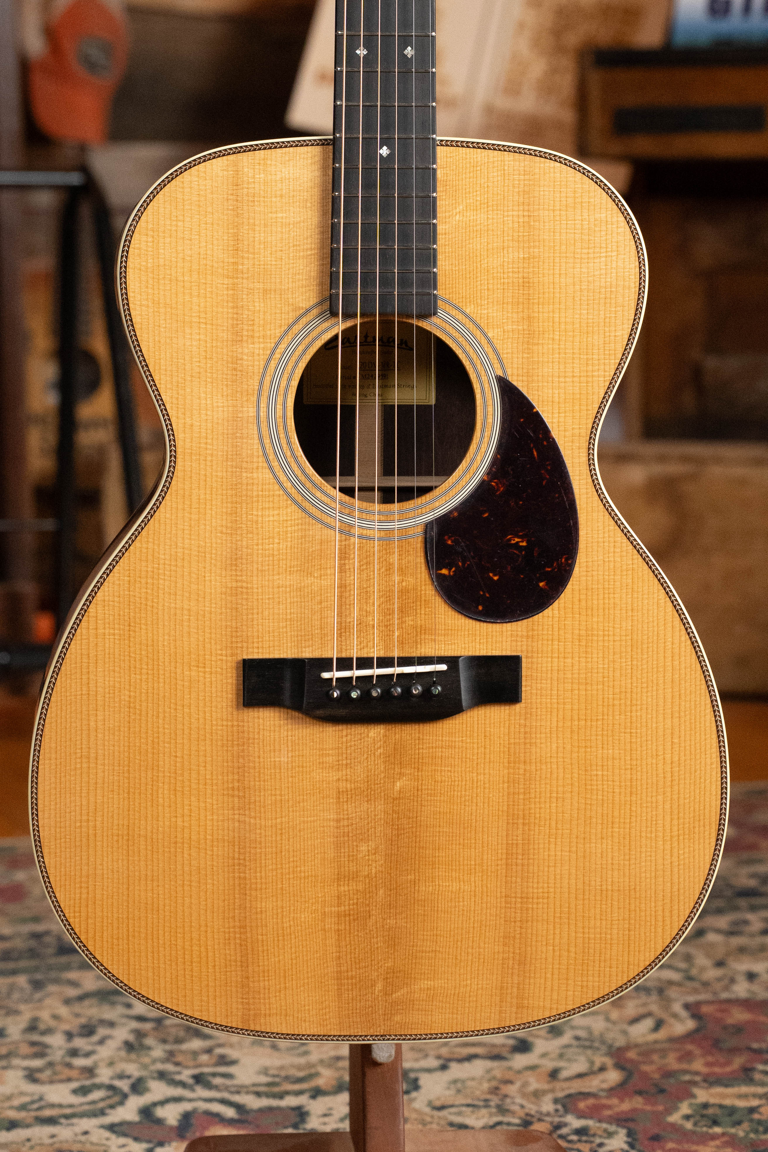 Eastman E20OM-MR-TC Thermo-Cured Adirondack/Madagascar Rosewood Orchestra Model Acoustic Guitar #9591