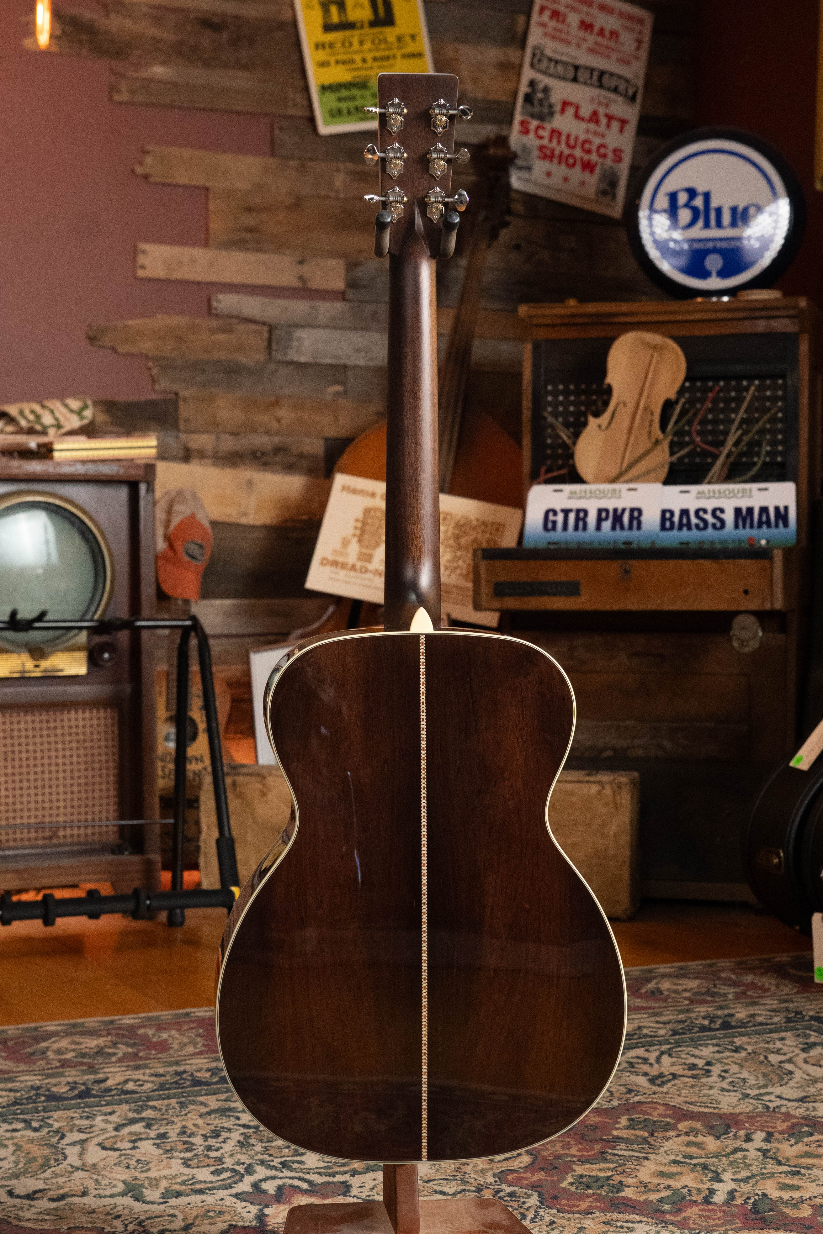 Eastman E20OM-MR-TC Thermo-Cured Adirondack/Madagascar Rosewood Orchestra Model Acoustic Guitar #9591