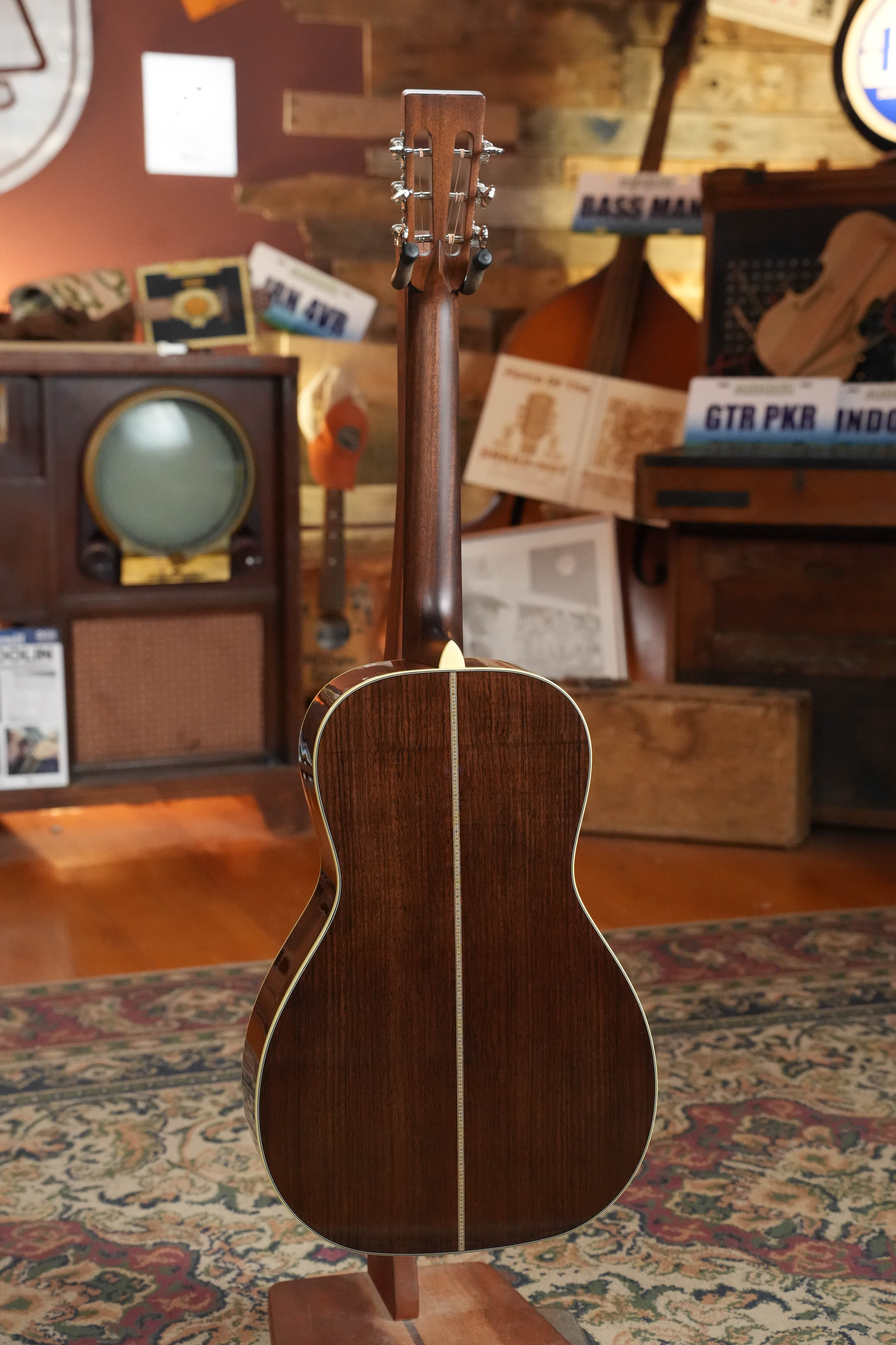 Eastman E20P Adirondack/Rosewood Thermo-Cured Parlor Acoustic Guitar #6758