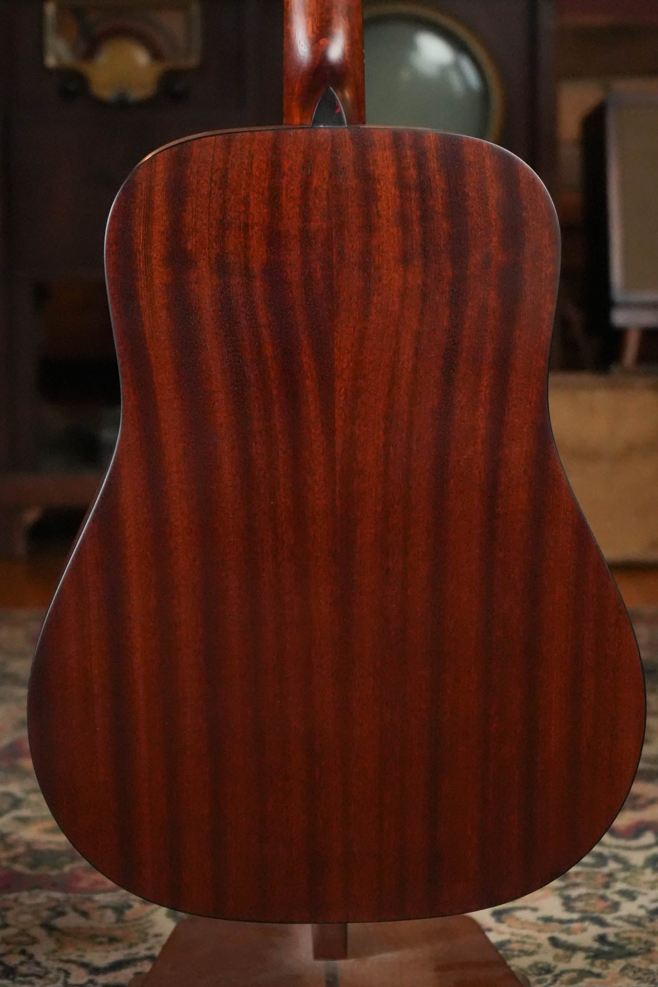 Eastman E2D-BK Black Dreadnought Acoustic Guitar #8201