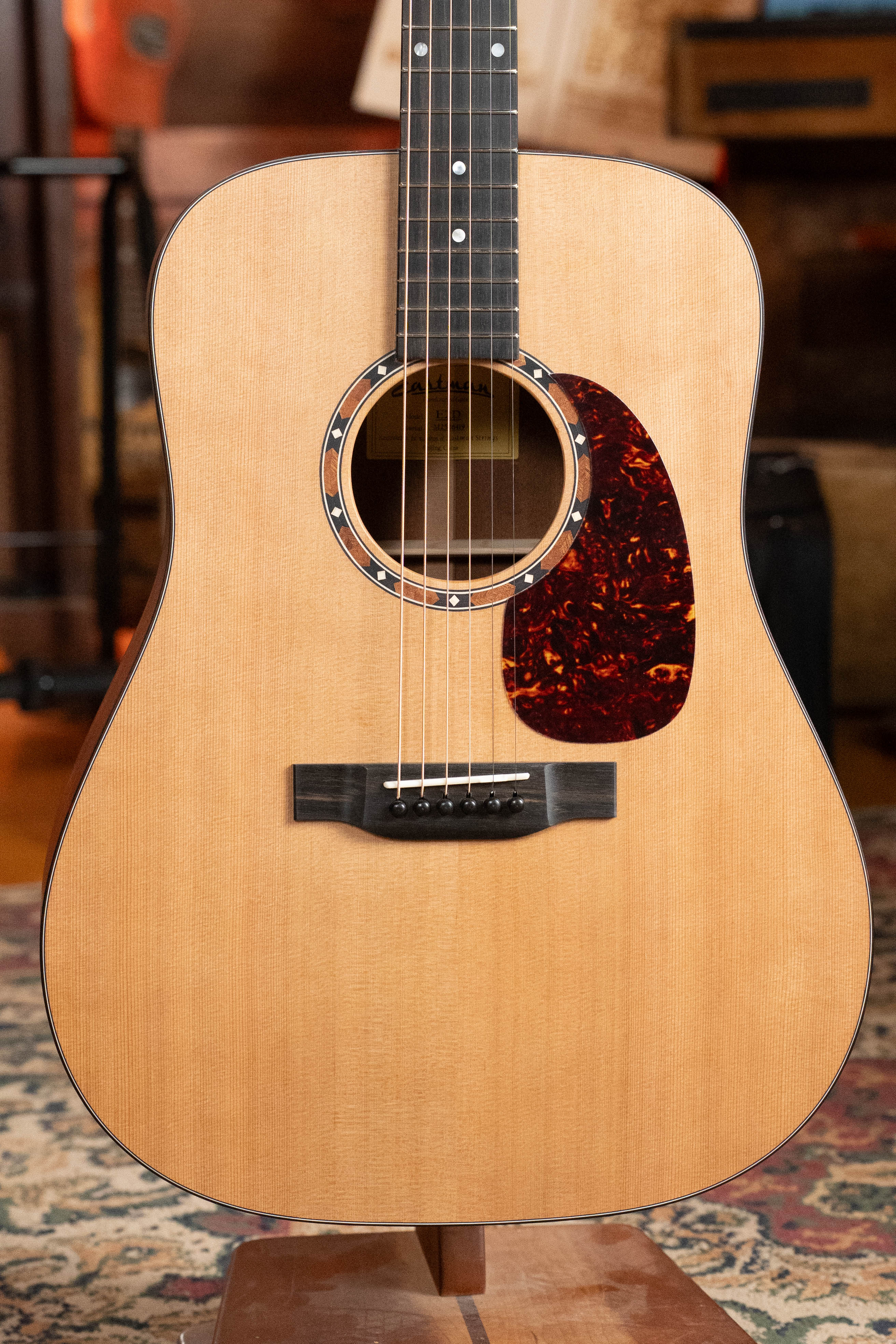 Eastman E2D Cedar/Sapele Dreadnought Acoustic Guitar #6419