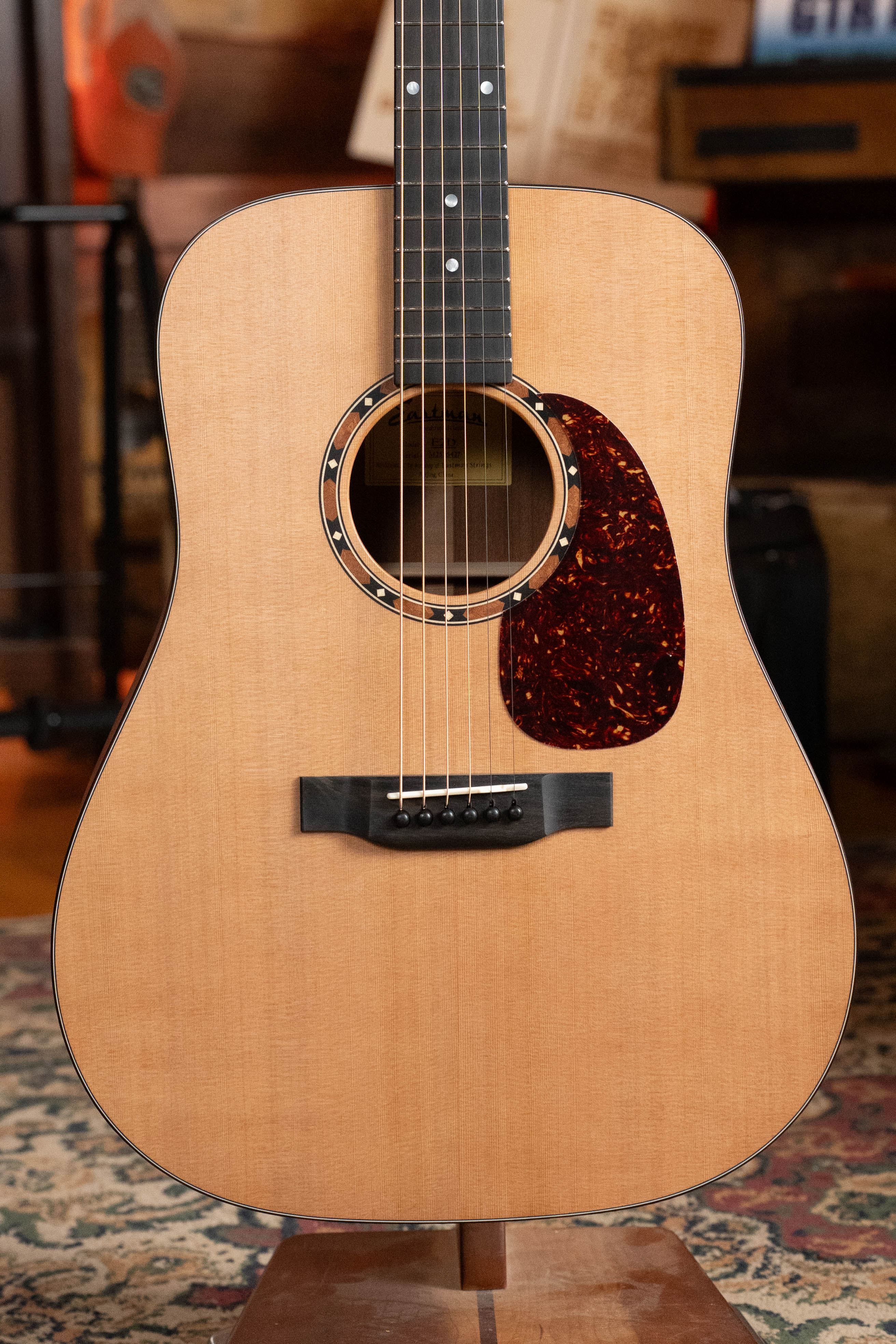 Eastman E2D Cedar/Sapele Dreadnought Acoustic Guitar #6427