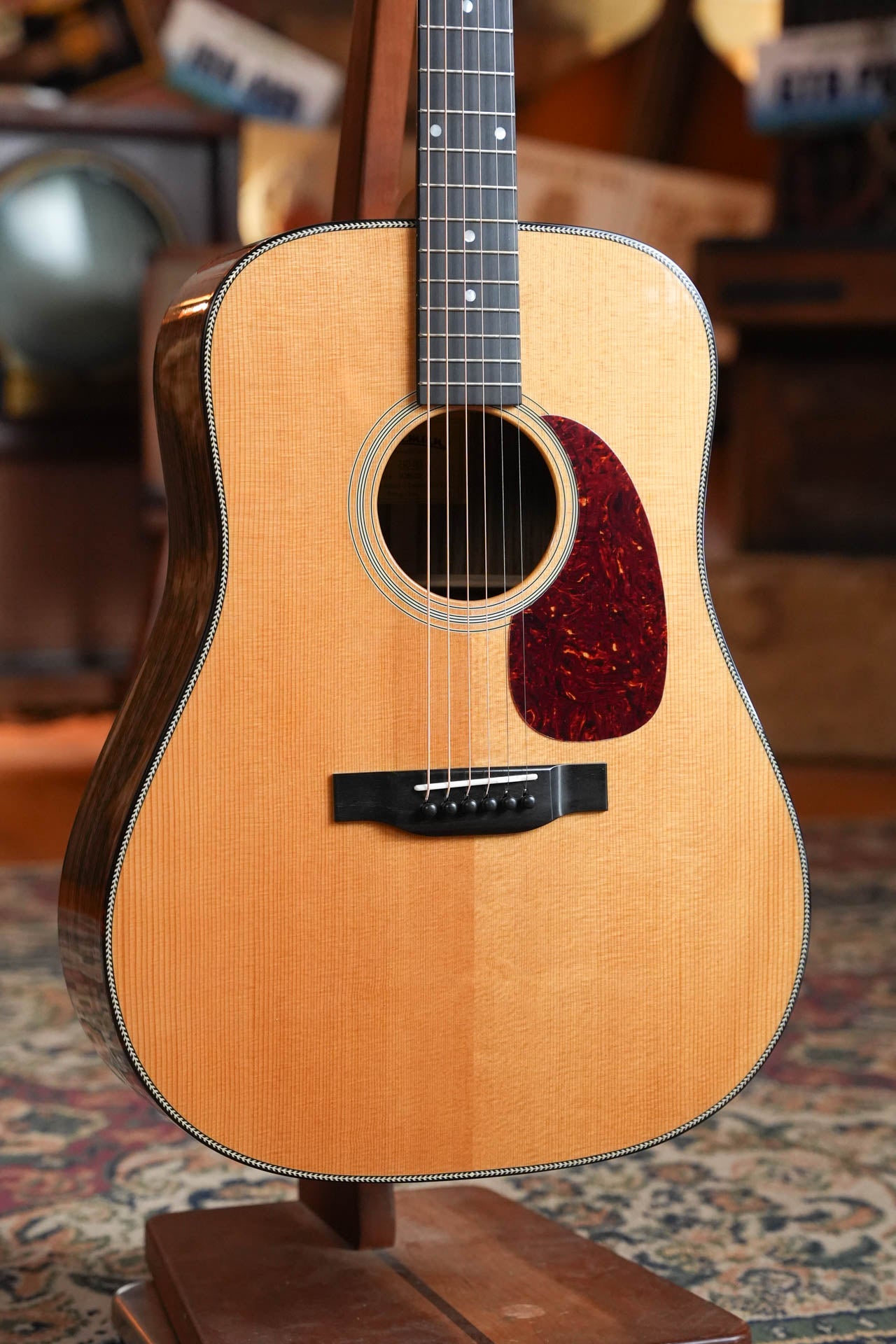 Eastman E3D-DLX Dreadnought Guitar w/Pickup #1722