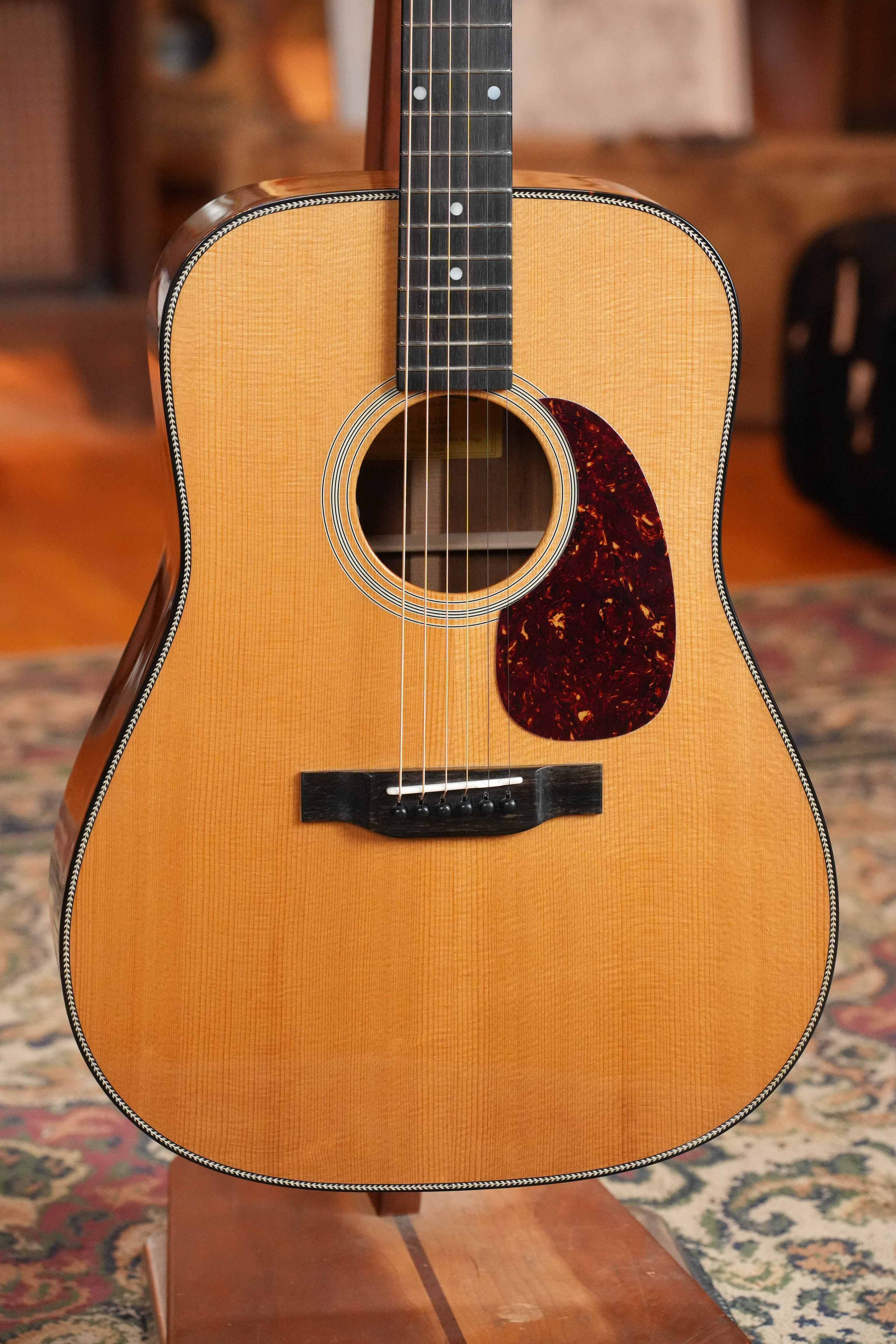 Eastman E3D-DLX Thermo-Cured Sitka/ Ovangkol Dreadnought Guitar w/Pickup #0214