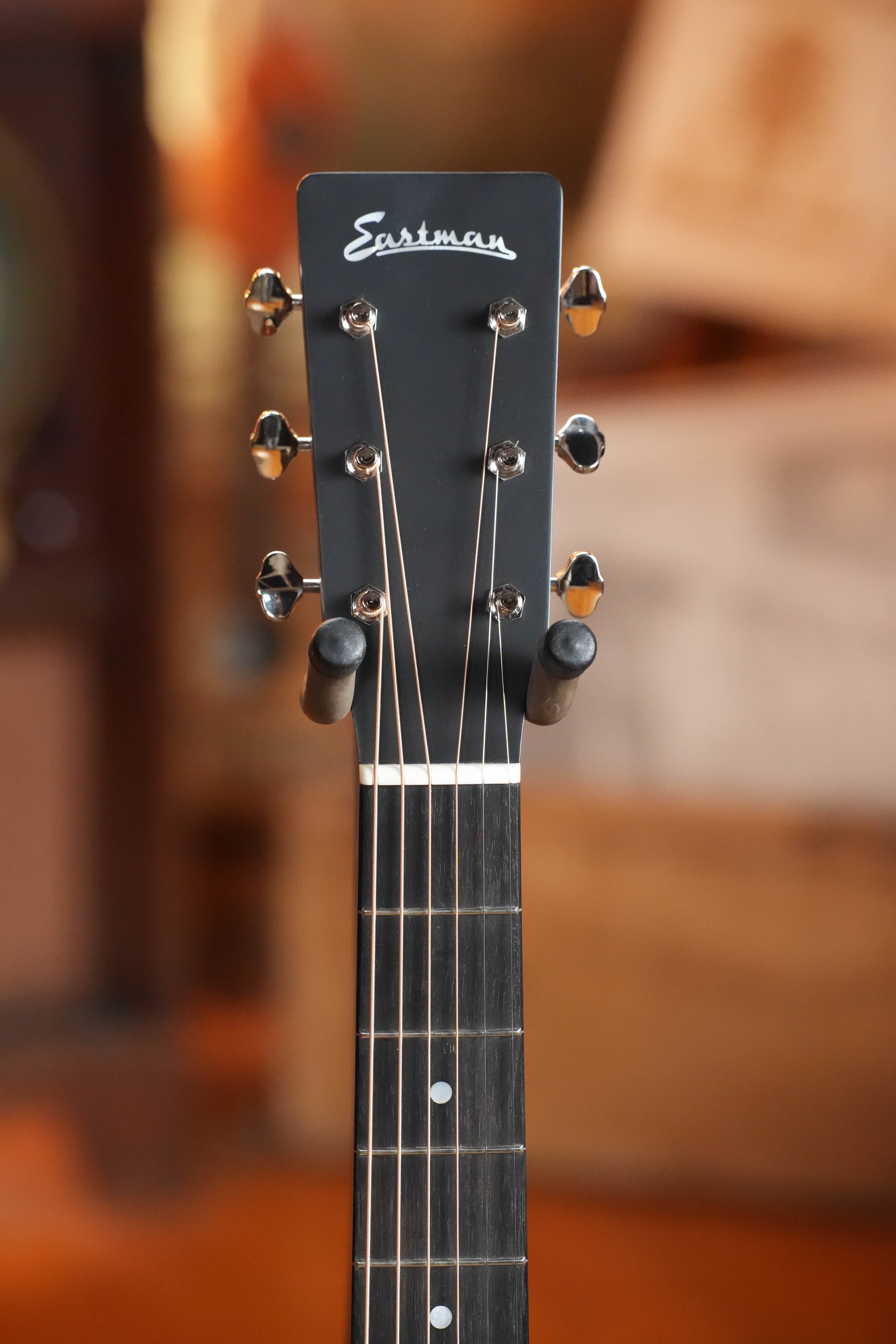 Eastman E3D-DLX Thermo-Cured Sitka/ Ovangkol Dreadnought Guitar w/Pickup #0214