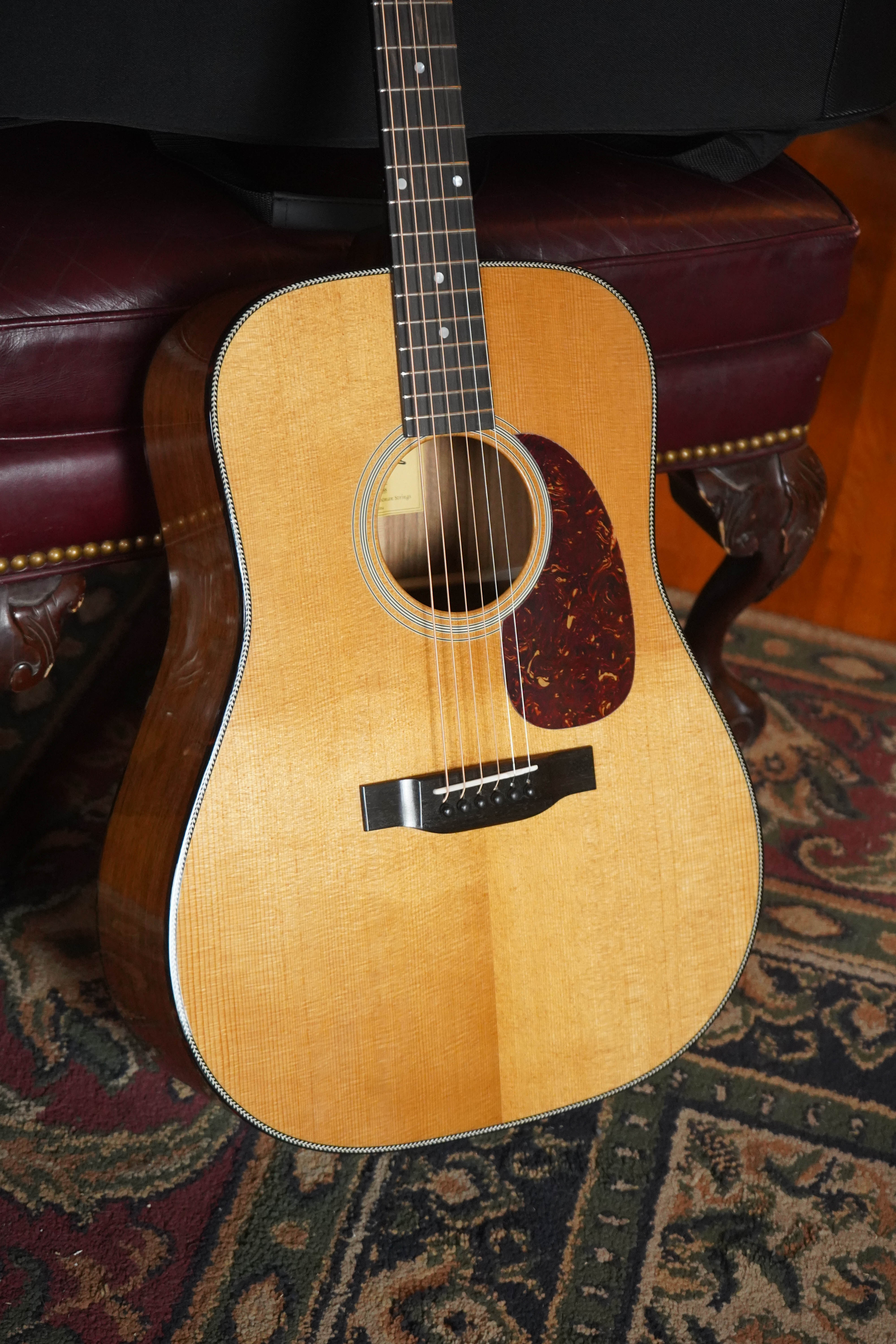 Eastman E3D-DLX Thermo-Cured Sitka/ Ovangkol Dreadnought Guitar w/Pickup #9188