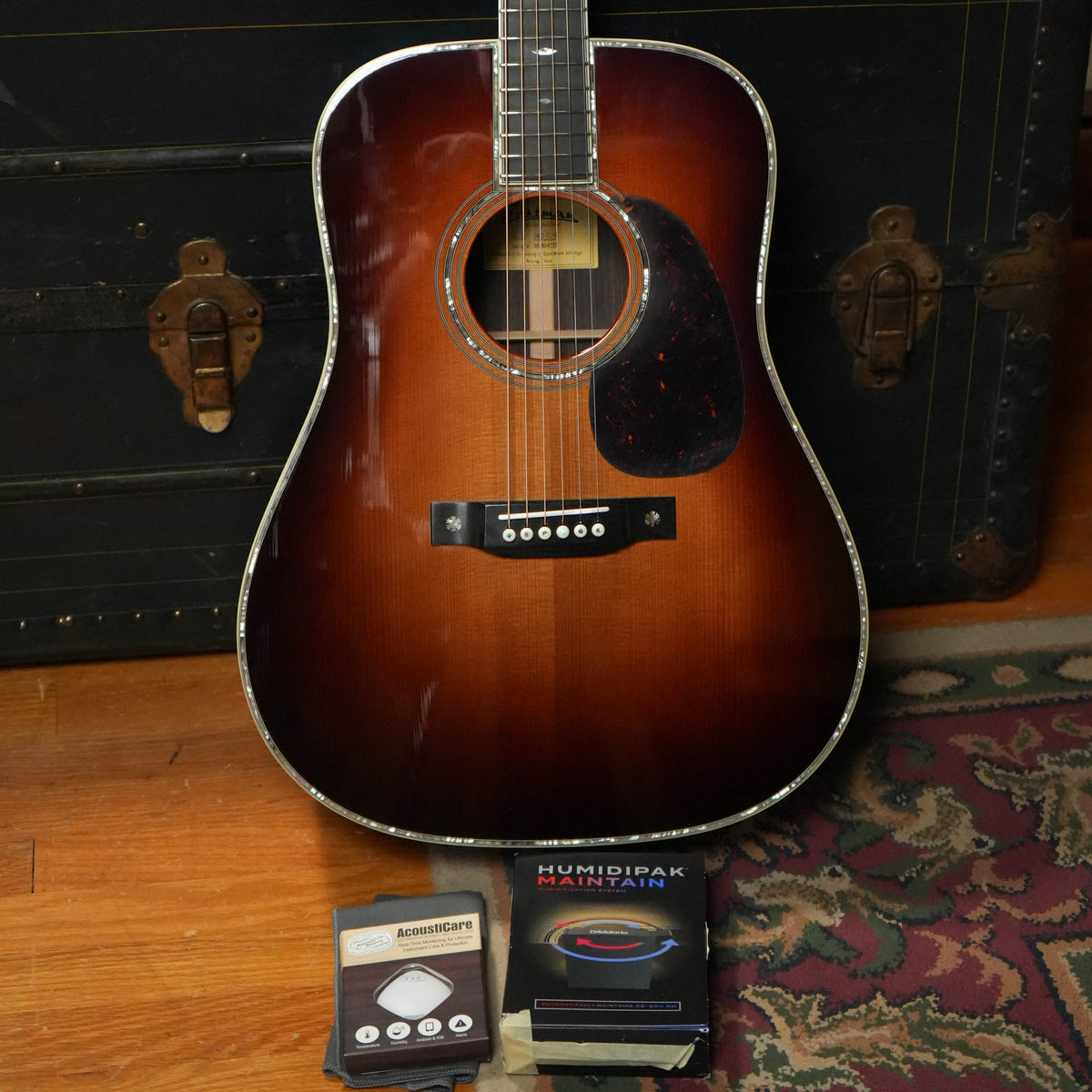 Eastman E40D-TC-SB Sunburst Dreadnought Acoustic Guitar #4755
