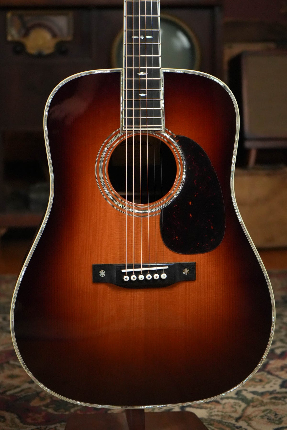 Eastman E40D-TC-SB Sunburst Dreadnought Acoustic Guitar #4755